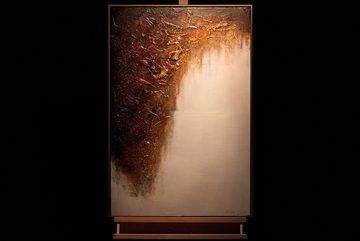 KUNSTLOFT Gemälde Kraft des Lichts 60x90 cm, Leinwandbild 100% HANDGEMALT Wandbild Wohnzimmer