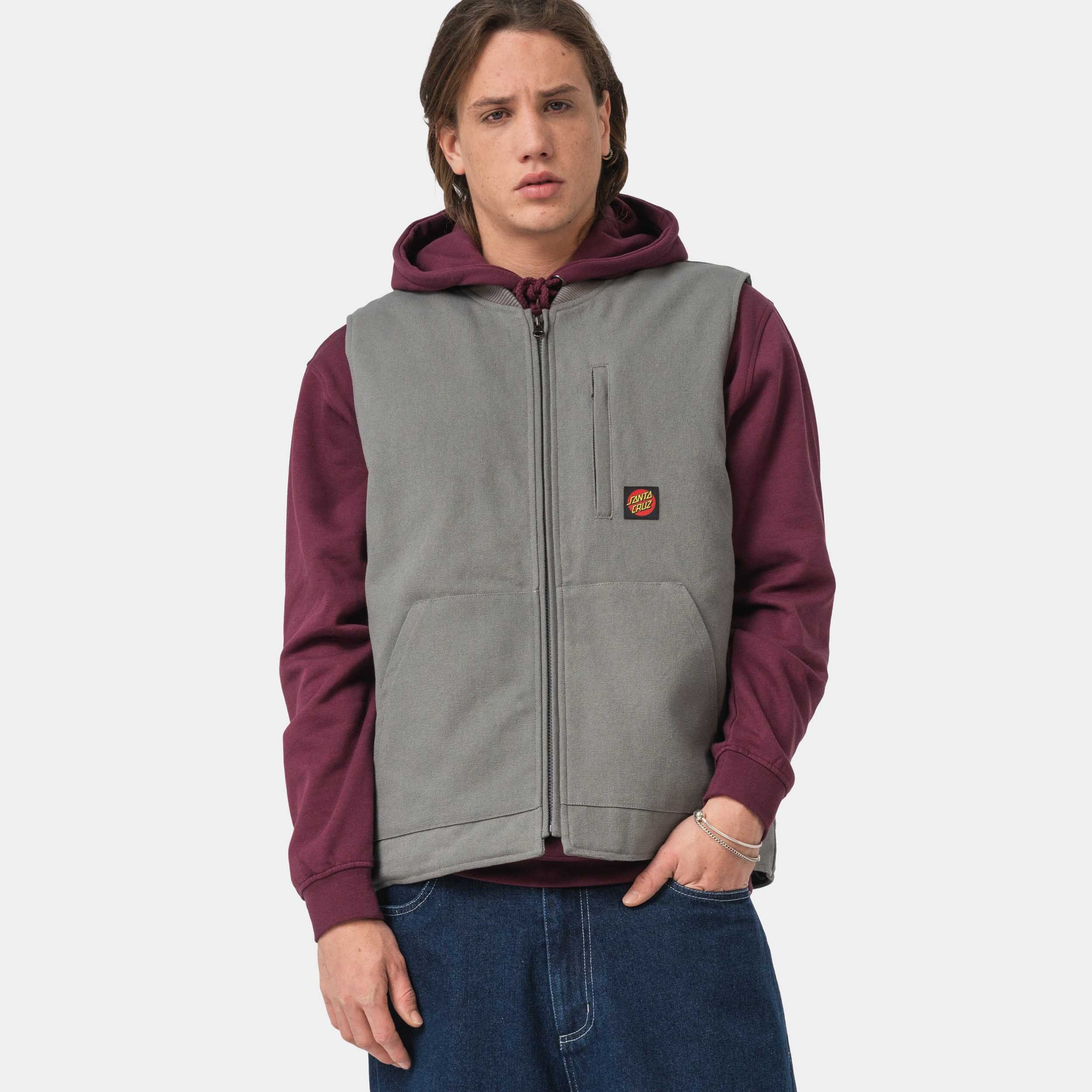 Santa Cruz Kurzweste CLASSIC LABEL VEST aus Baumwolle, sportlicher Stil, le günstig online kaufen