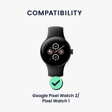 kwmobile Uhrenarmband Edelstahl Uhrenarmband für Google Pixel Watch 2 / Pixel Watch 1, Ersatzarmband für Smartwatch - 14 - 22 cm Innenmaße