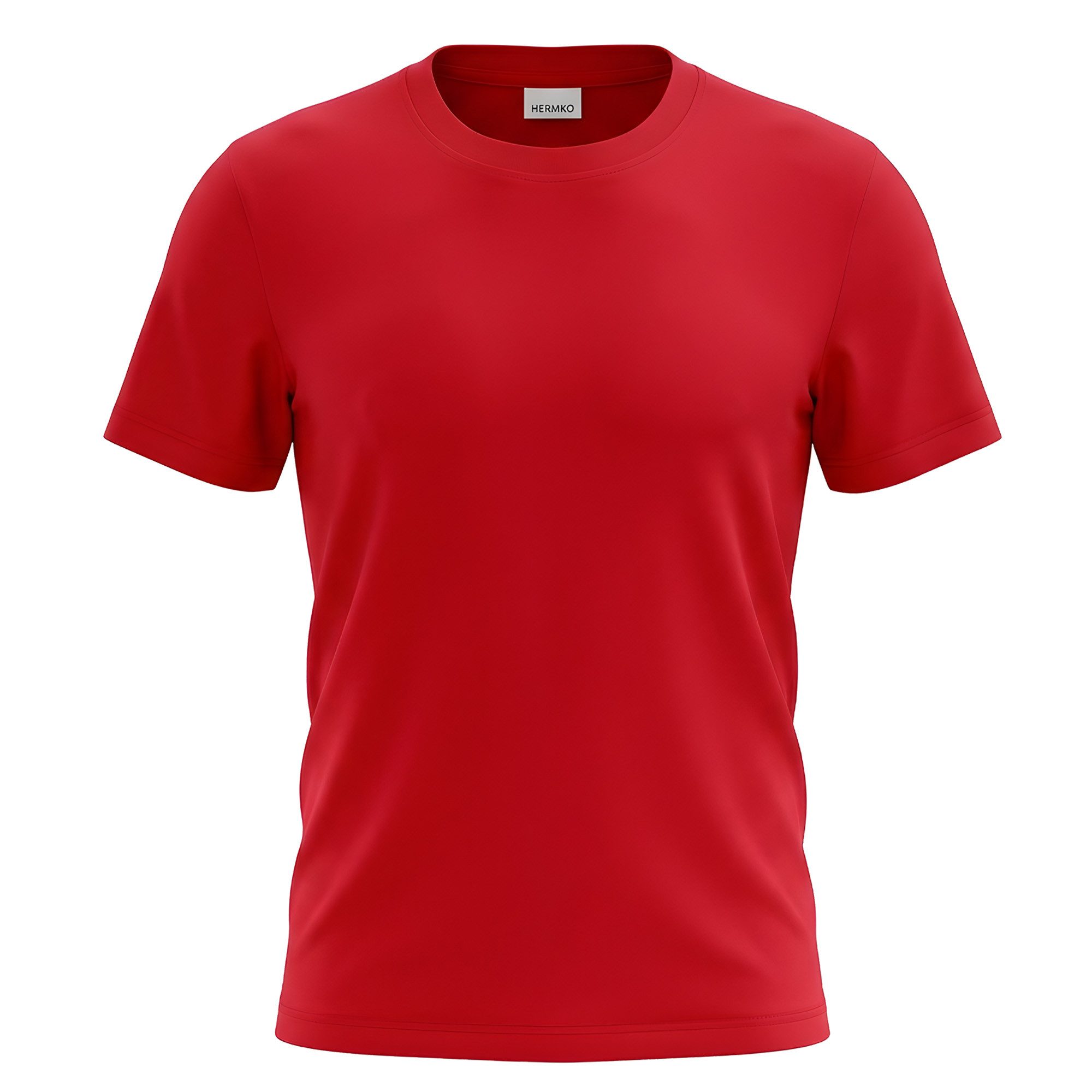 HERMKO Kurzarmshirt 7022800 Kinder T-Shirt einfarbig 100 % Bio-Baumwolle hergestellt in EU
