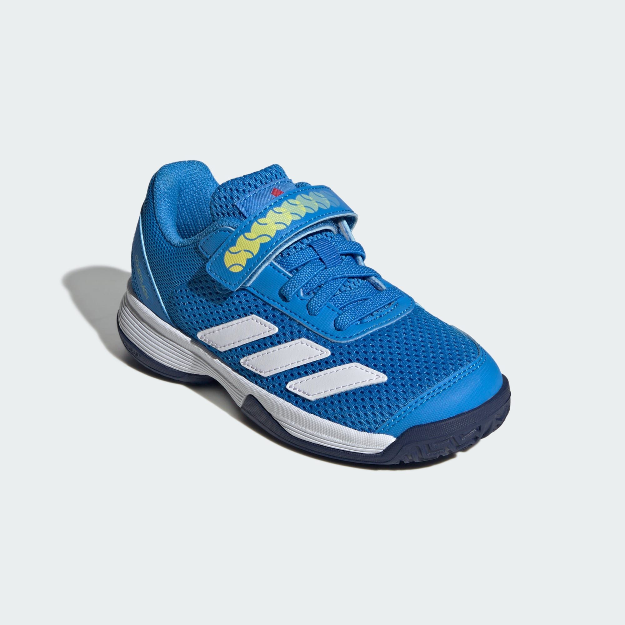 adidas Performance COURTFLASH HOOK-AND-LOOP KIDS TENNISSCHUH Tennisschuh (2-tlg)