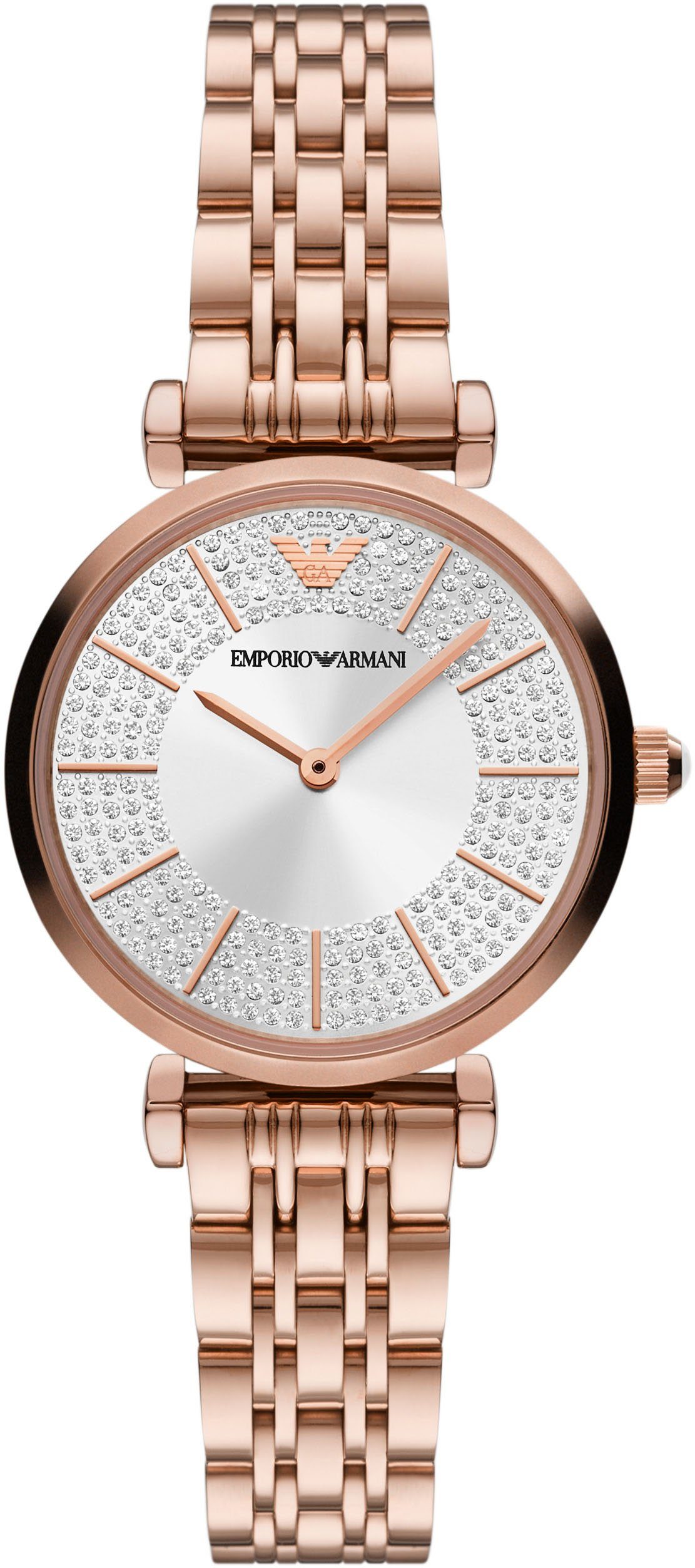 Emporio Armani Quarzuhr AR11446, Armbanduhr, Damenuhr, günstig online kaufen