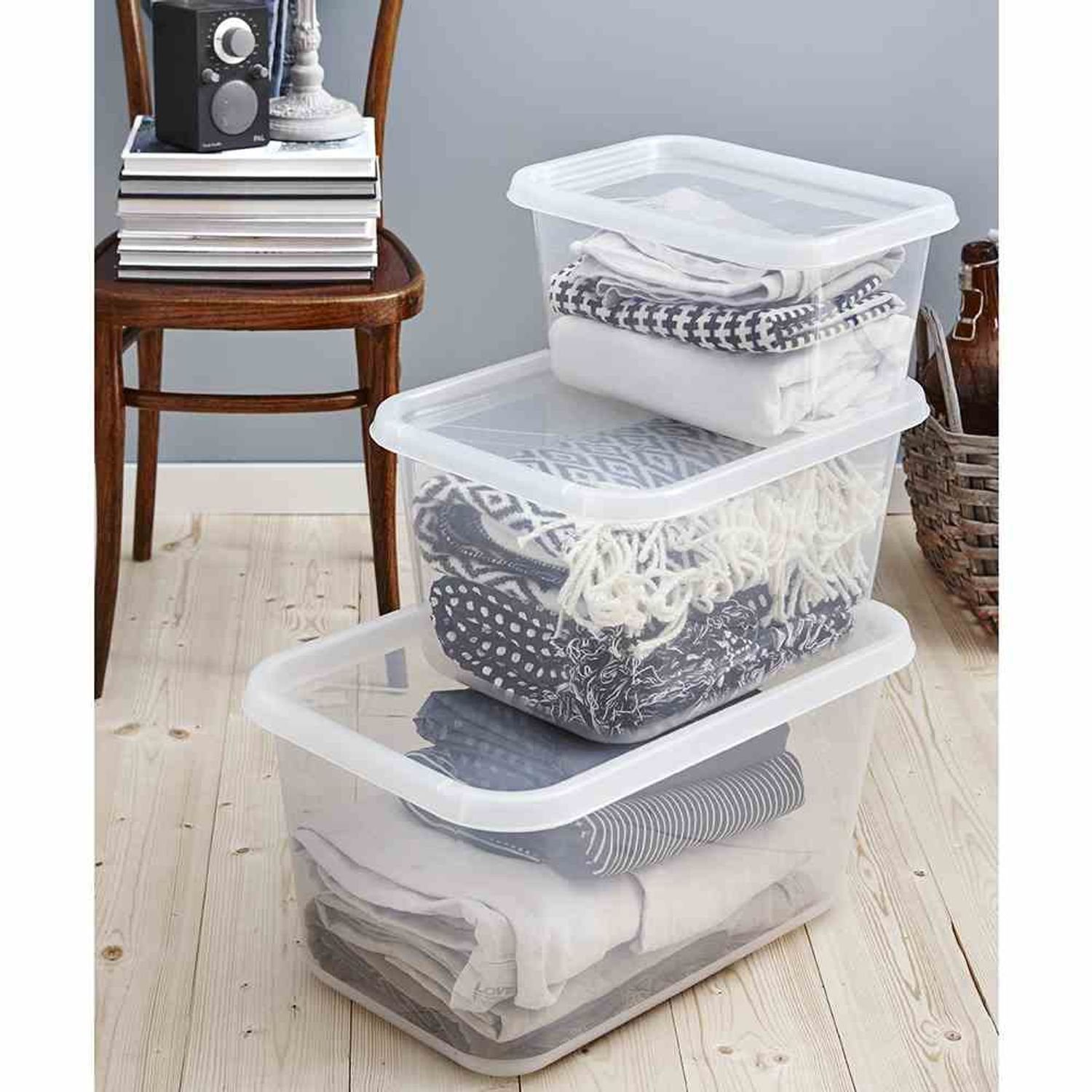 Orthex Aufbewahrungsbox BasicBox XL 60 l transparent SmartStore Basic XL