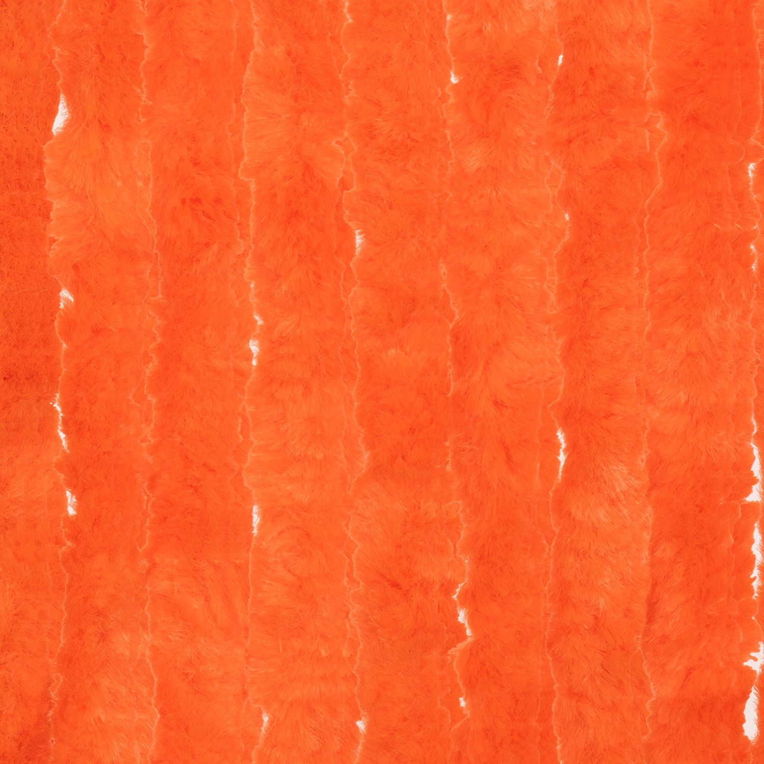 cm abdunkelnd, Wohnmobil orange, Hakenaufhängung (1 x 220 St), Camping Moritz, Chenille Zubehör 90 Türvorhang Wohnwagen Türvorhang Vorhänge Flauschvorhang