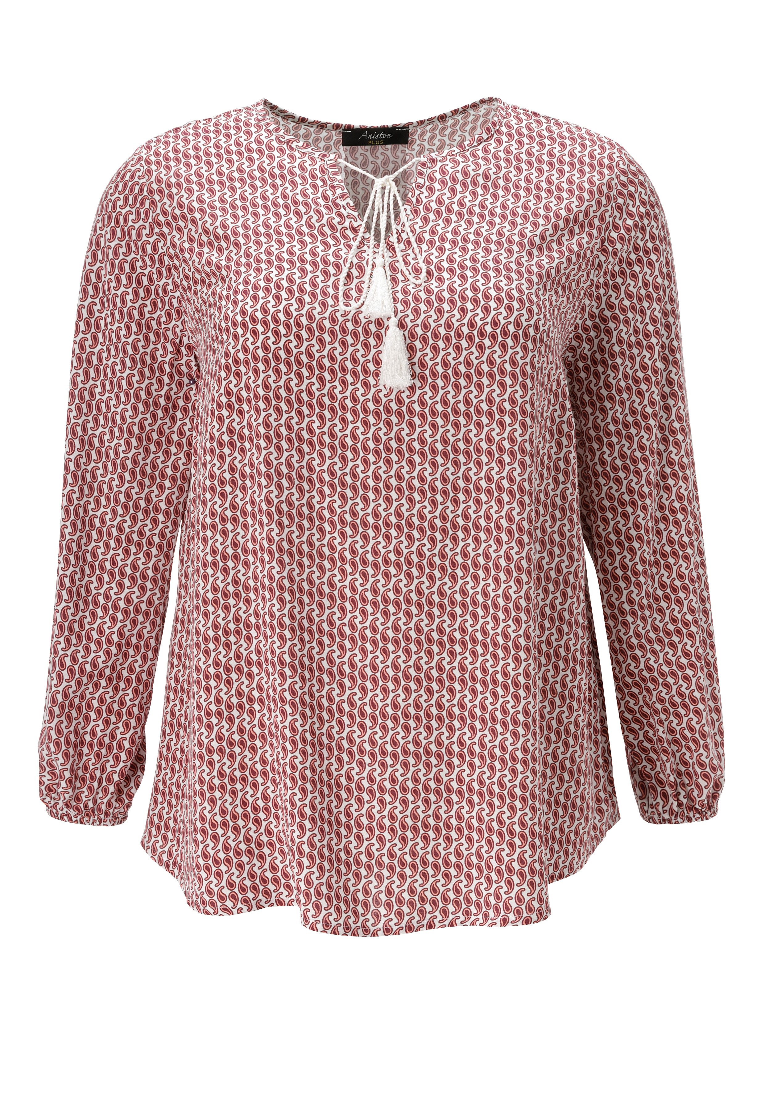 Aniston PLUS Schlupfbluse in Paisleydessin - NEUE KOLLEKTION – Bild 5 von 5