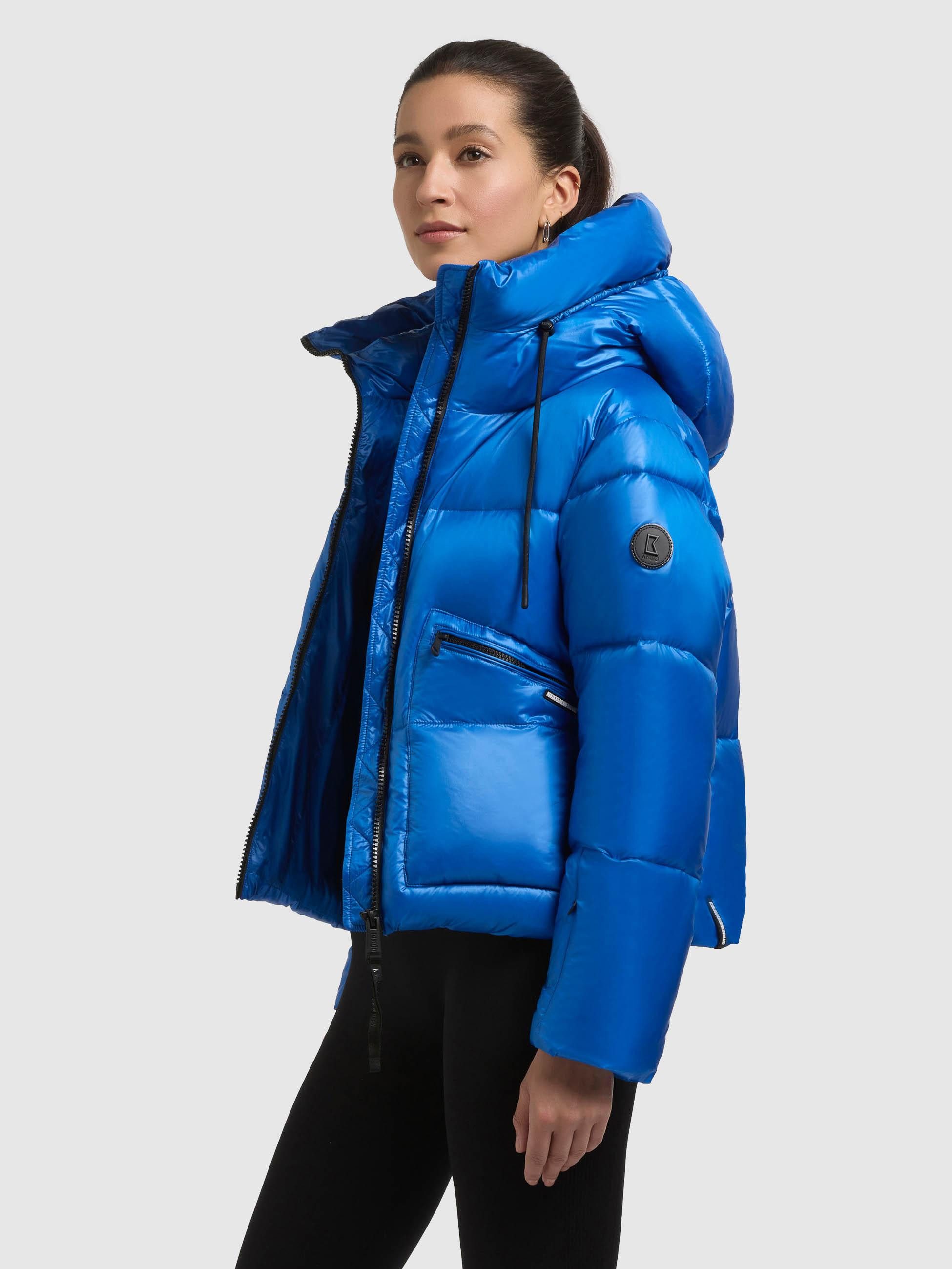 khujo Winterjacke Luna Warm gefütterte Steppjacke mit Kapuze