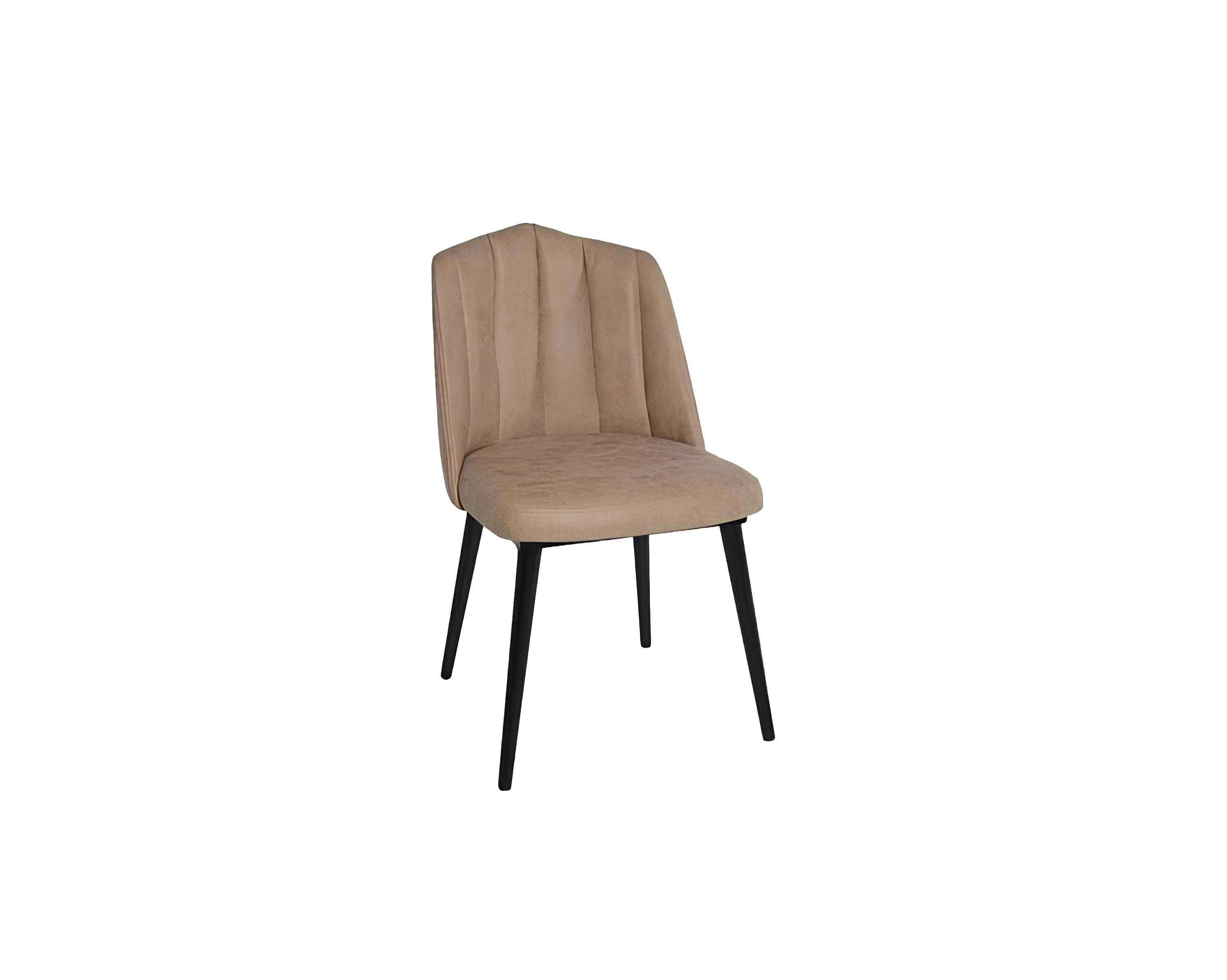 Esszimmerstuhl Stuhl Esszimmerstuhl Küchenstuhl Polsterstuhl Sessel Kunstleder Beige