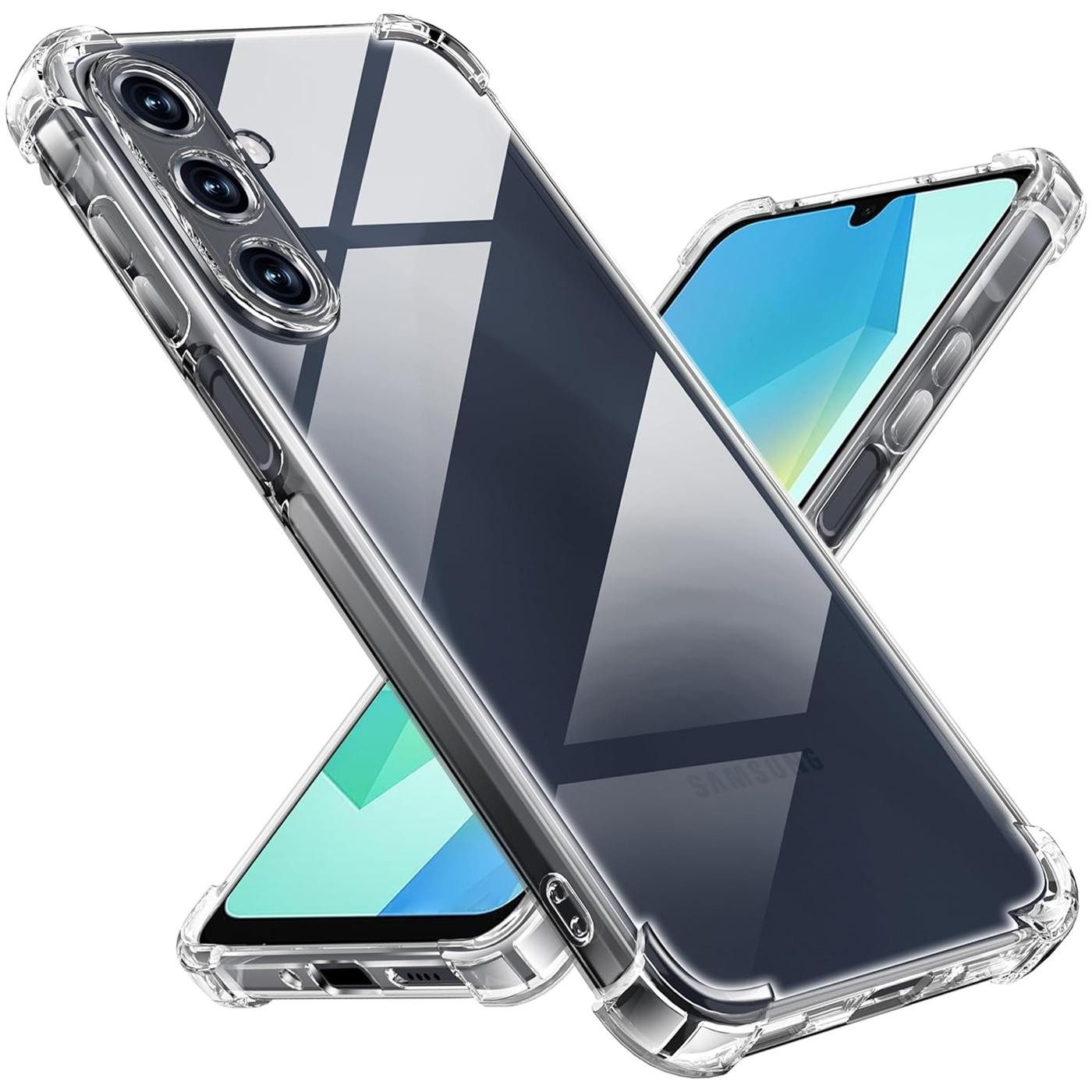 CoolGadget Handyhülle Anti Shock Rugged Case für Samsung Galaxy A17 5G 6,7 Zoll, Slim Cover mit Kantenschutz Schutzhülle für Samsung A17 5G Hülle