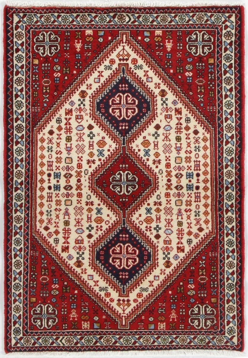 Orientteppich Abadeh 75x124 Handgeknüpfter Orientteppich / Perserteppich, Nain Trading, rechteckig, Höhe: 8 mm