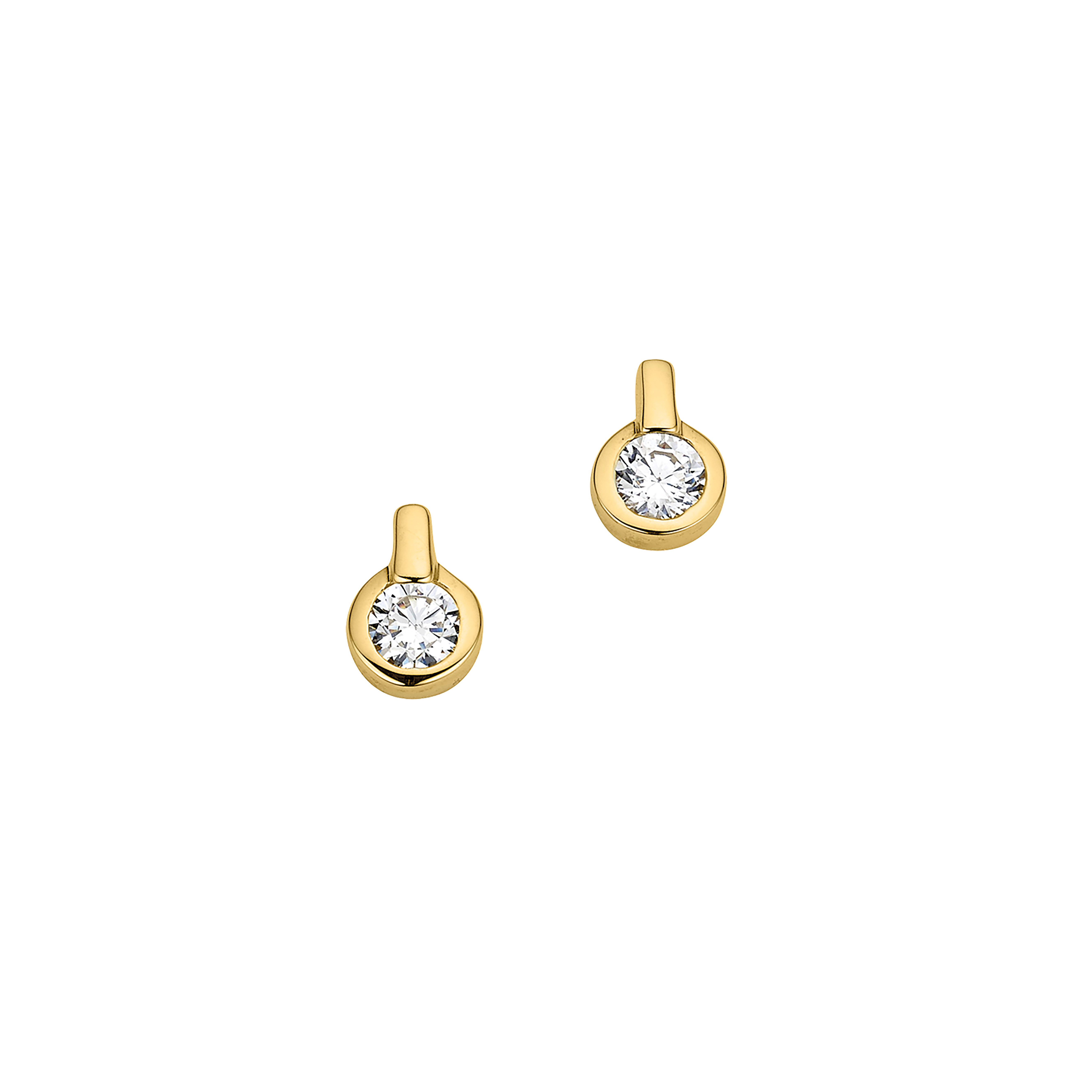 Paar Ohrstecker Schmuck Geschenk Gold 333 Ohrschmuck
