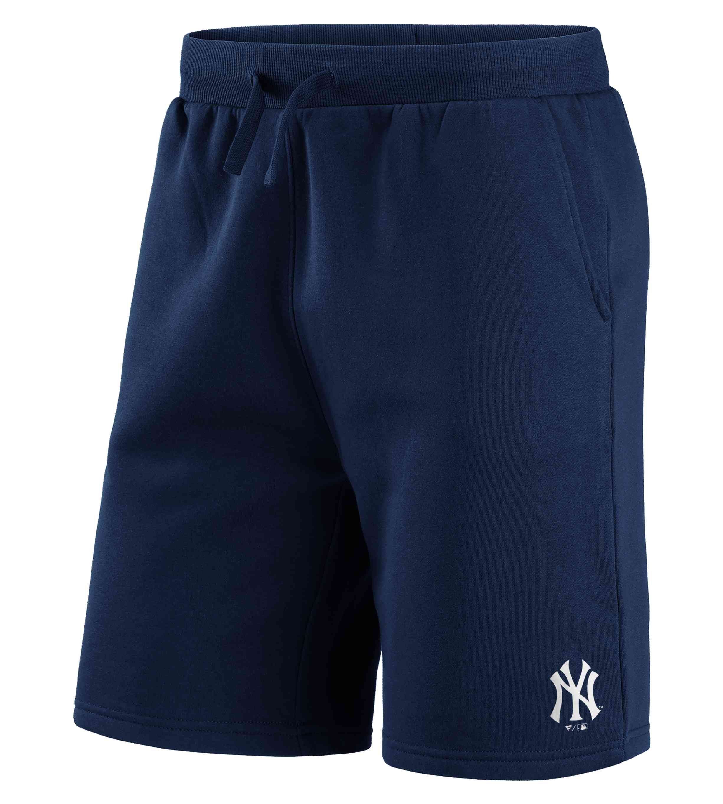 Yankees Primary Shorts Logo Sweat MLB York Graphic Fanatics New