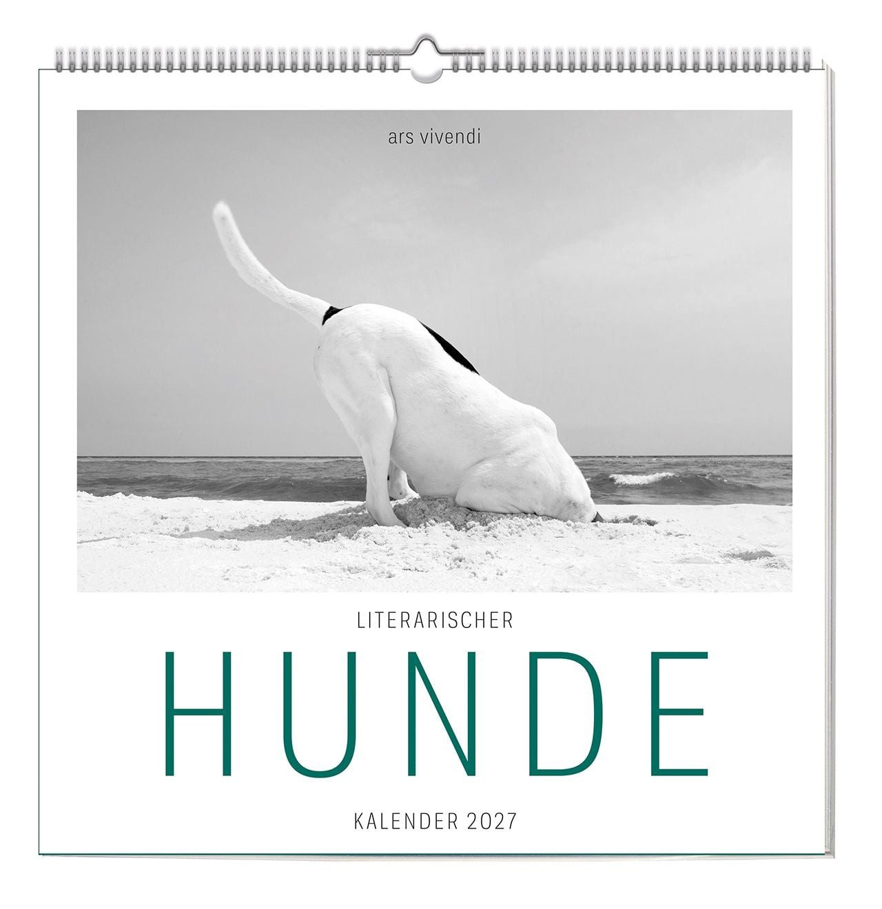 ars vivendi Tierkalender Der große literarische Hunde Kalender 2027