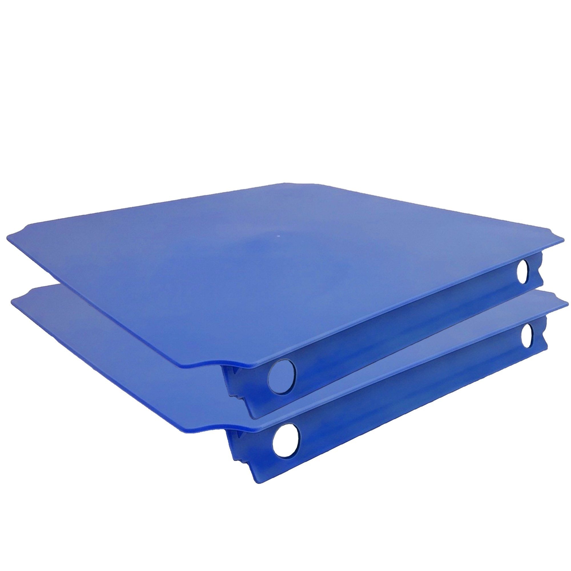 move and stic 2er Set Platte 40x40 cm Konstruktionsspielsteine, (Erweiterungsset, Platten Pack), für Indoor und Outdoor von move and stic
