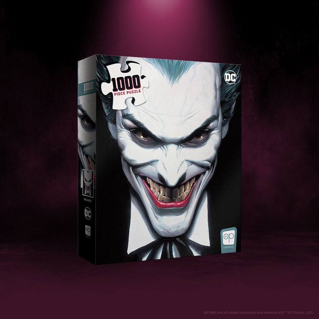 USAopoly Puzzle DC Comics Puzzle Joker Clown Prince of Crime (1000 Teile), 1000 Puzzleteile, Offiziell lizenziertes Puzzle