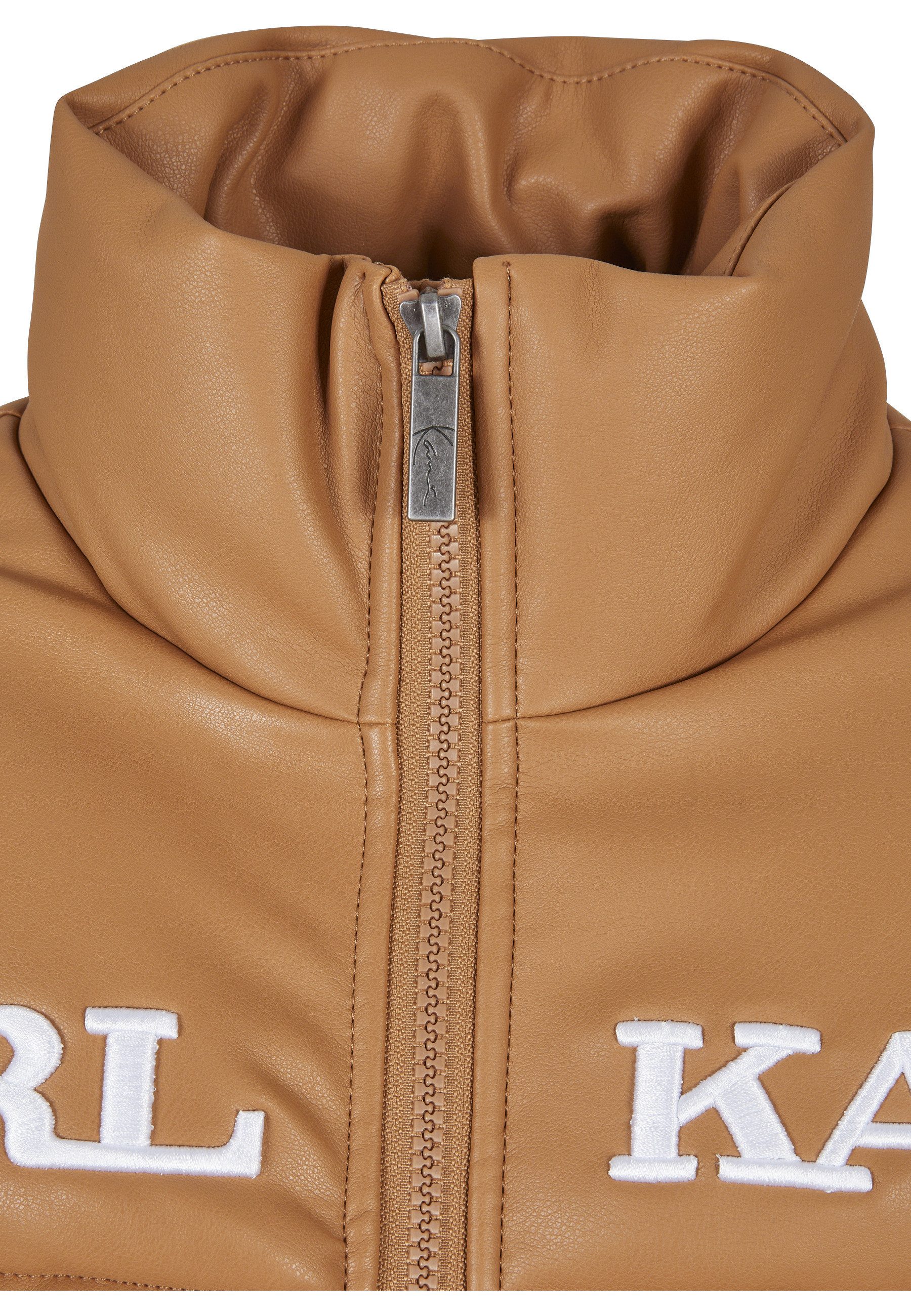 Karl Kani Allwetterjacke Karl Kani Damen KW224-049-1KK Retro Puffer PU Jacket (1-St)