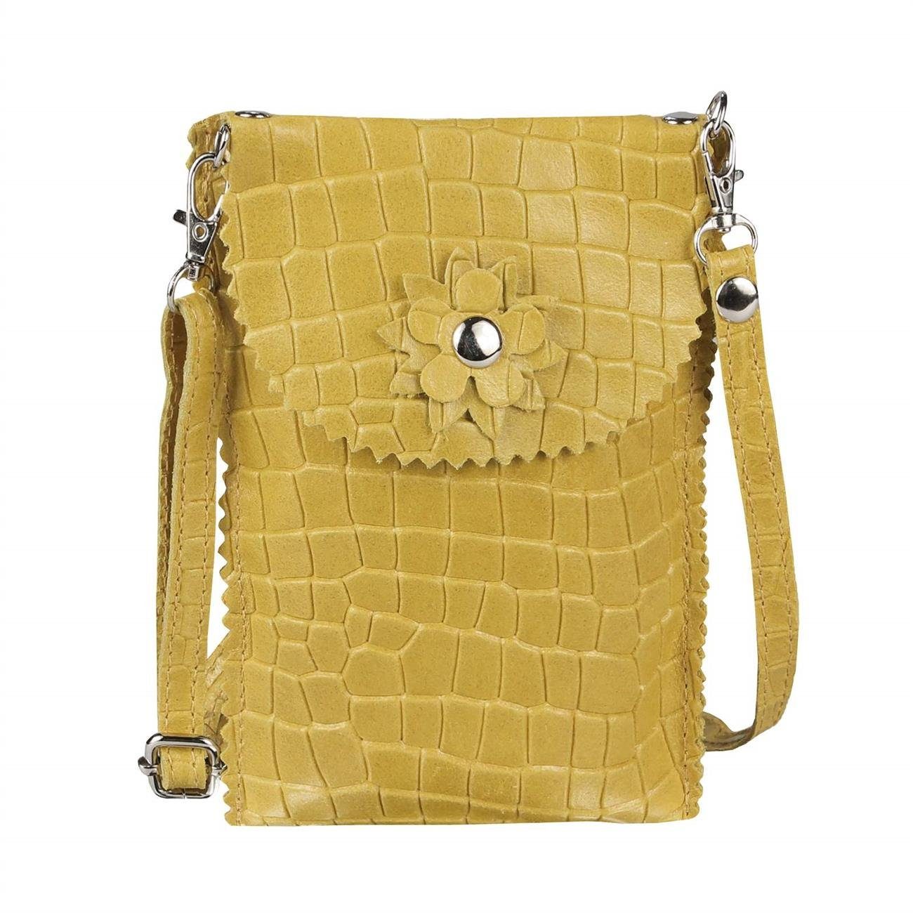 Schultertasche Damen Leder Handytasche Tasche CrossBody