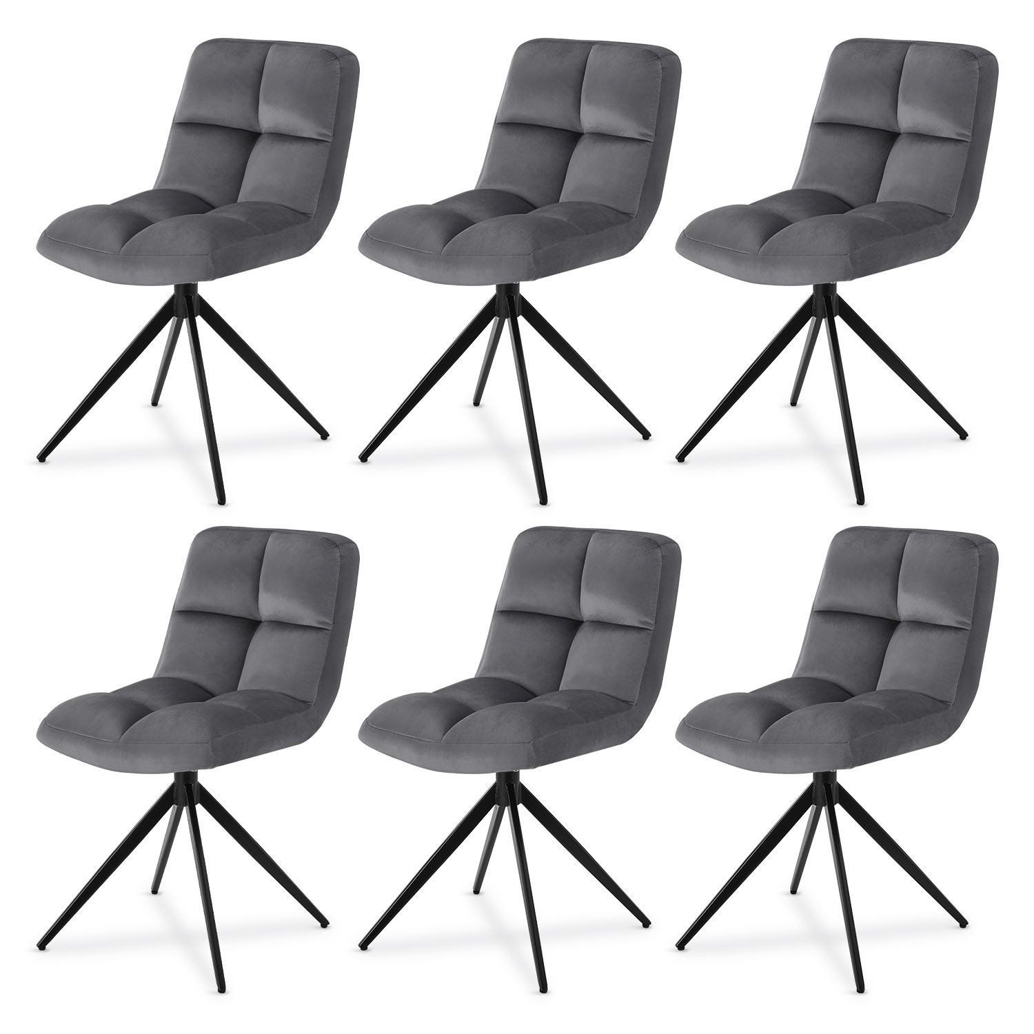 Juskys Esszimmerstuhl Dallas (6 St), 6er günstig online kaufen