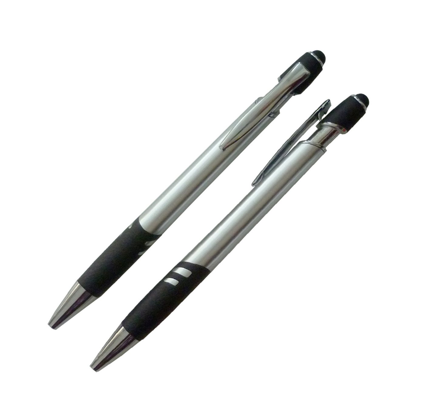 Thumbnail - Best Offer Kugelschreiber 3x Touchpen Kugelschreiber / mit Griffgummimanschette / 3 Farben