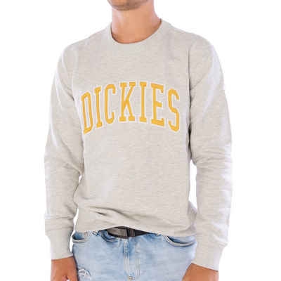 Dickies Sweater Sweatpulli Dickies Aitkin, G XXL, F grey-melange/honey Sweatpulli mit Rundhalsausschnitt