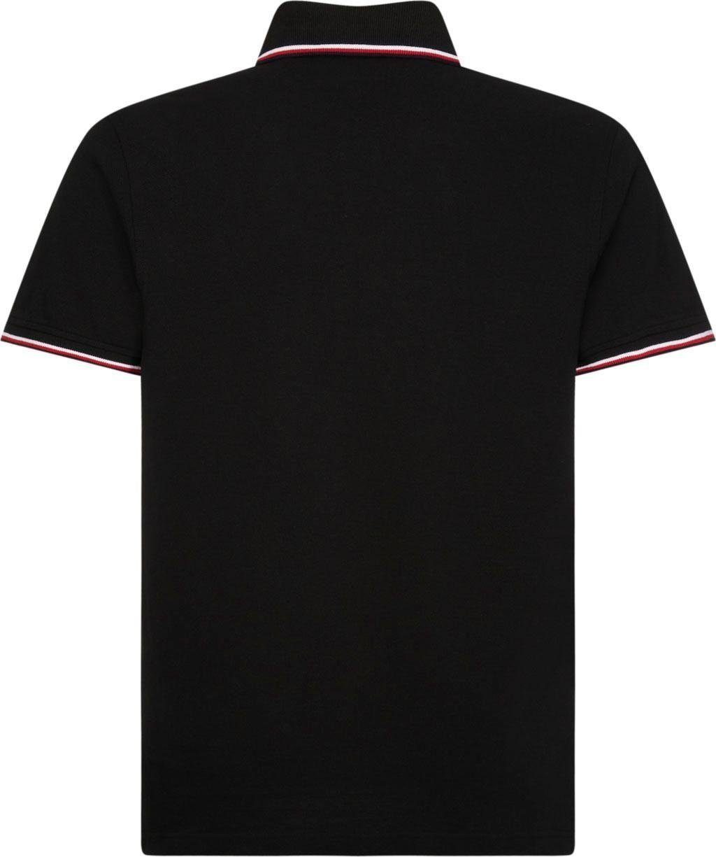 TOMMY POLO Hilfiger black TIPPED Poloshirt SLIM Tommy