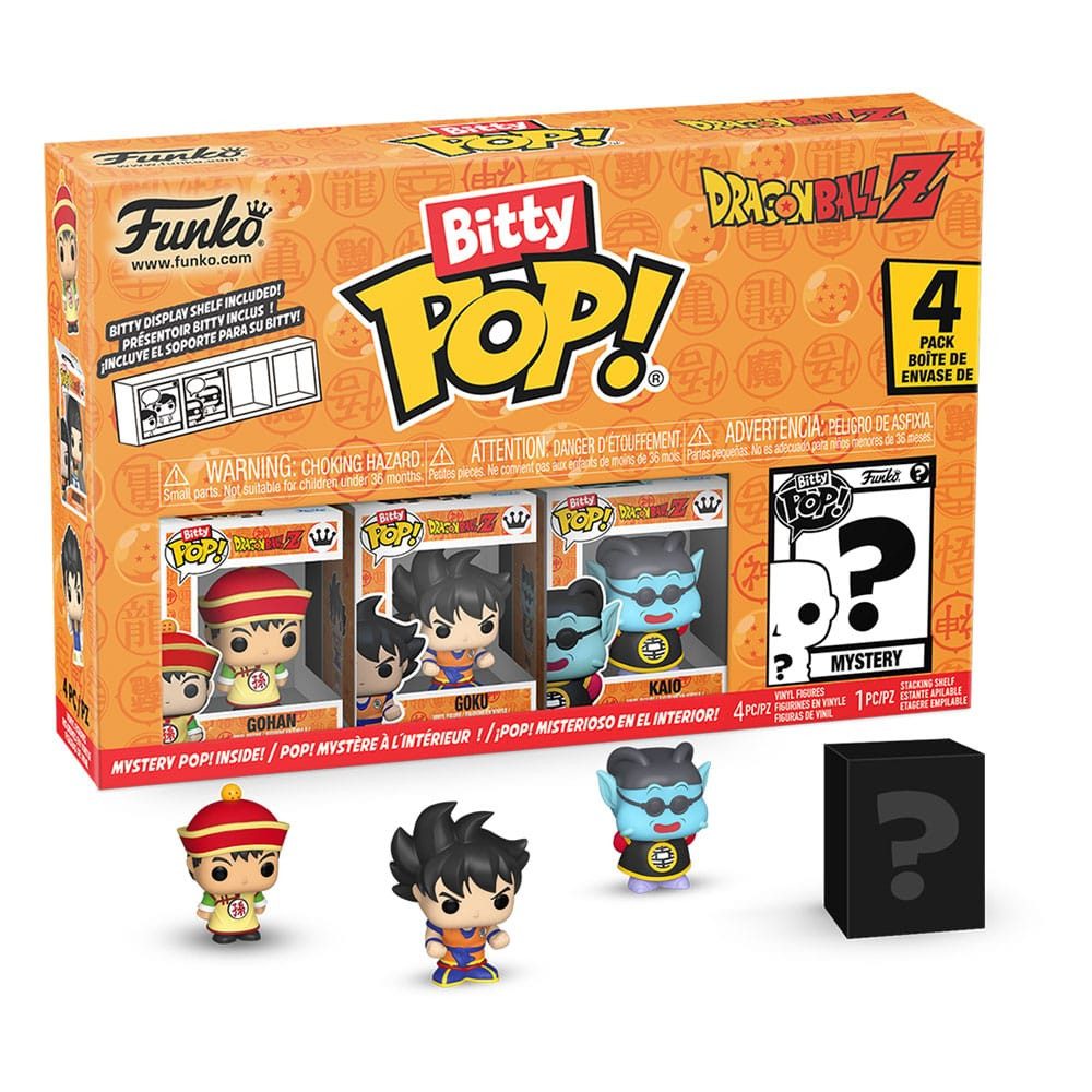 Funko Merchandise-Figur Dragon Ball Bitty 4er-Pack Series 1 2,5 cm #73023