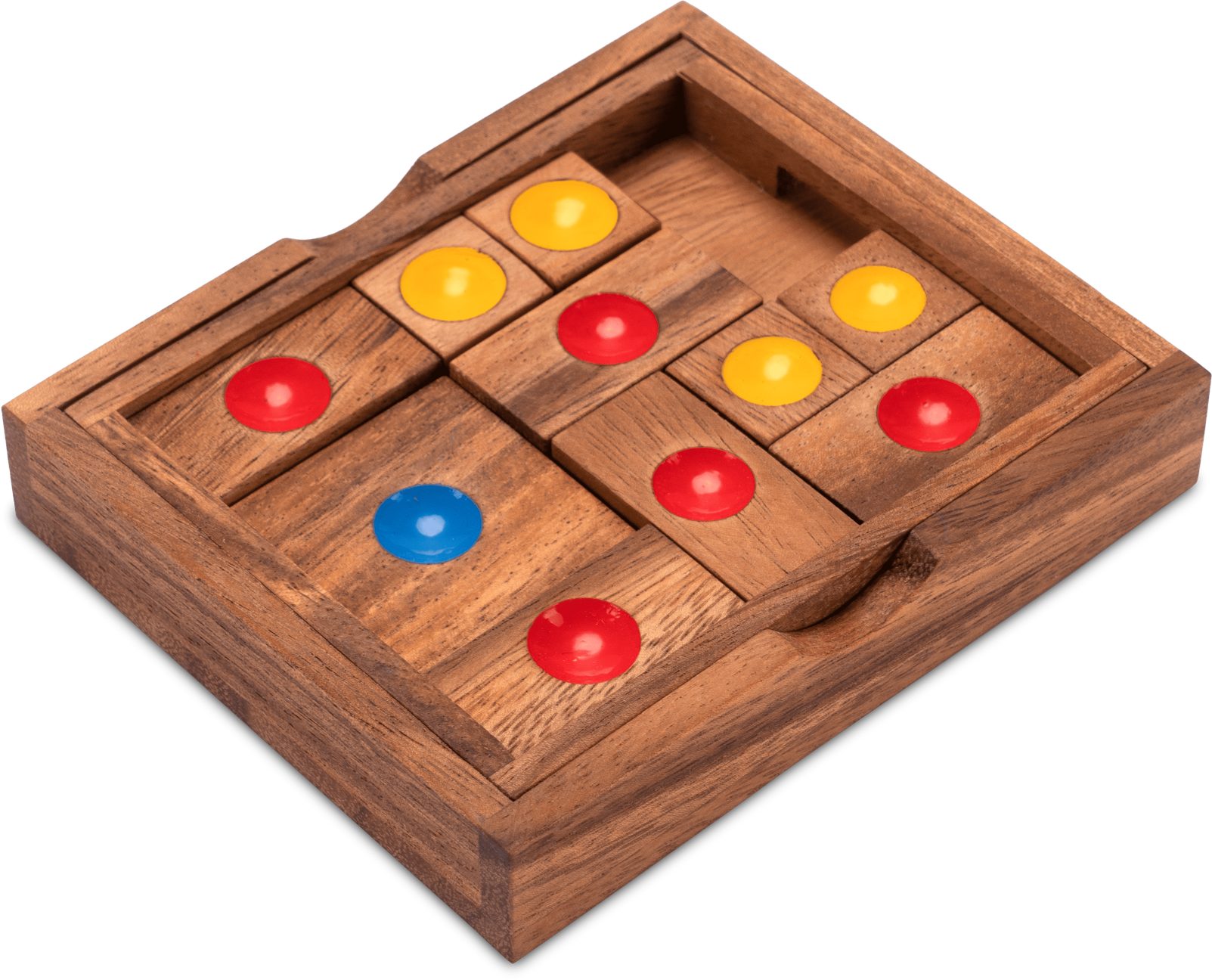 Logoplay Holzspiele Spiel, Khun L 9 Gr. 10 mit cm - 12 - SpielvariantenHolzspielzeug Schiebespiel x Phan Spielfeld