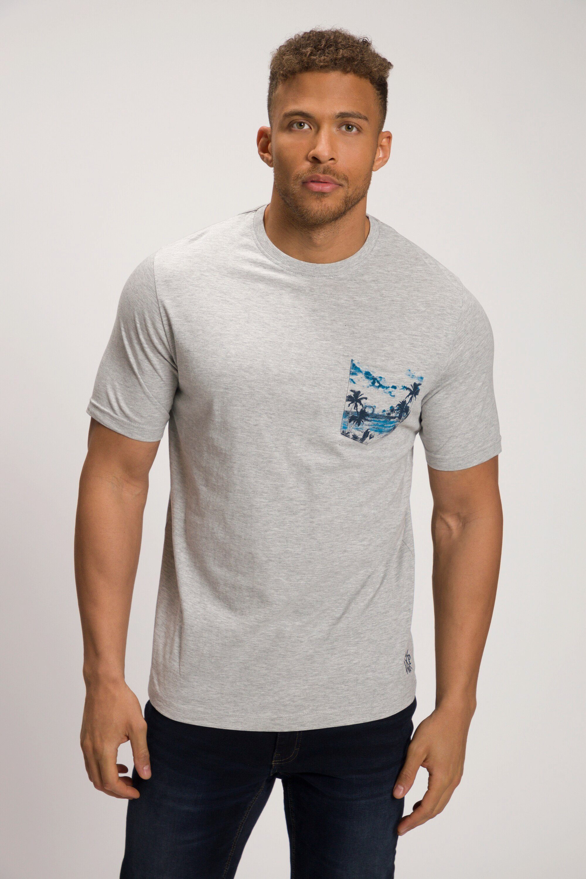 JP1880 Schlafanzug »T-Shirt Halbarm Brusttasche mit Print« online kaufen |  OTTO