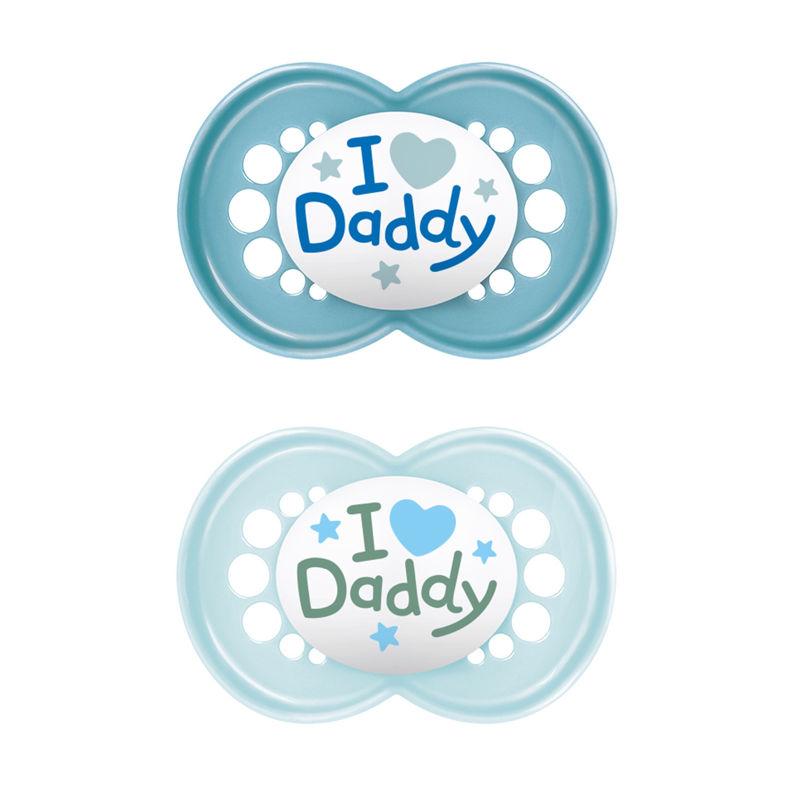 Schnuller Original I love Mummy / I love Daddy