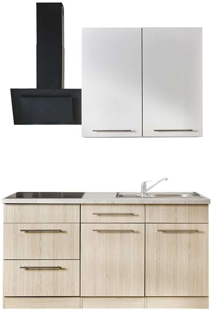 wiho Küchen Küche Filo, wahlweise mit E-Geräten, Breite 180 cm