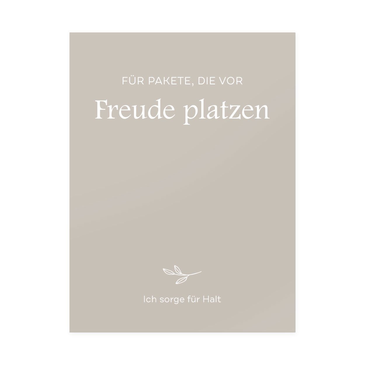 NORDEULE Aufkleber Für Pakete die vor Freude platzen, (10tlg), Verschlussetiketten für Geschenke Pakete Briefpost Verpackung