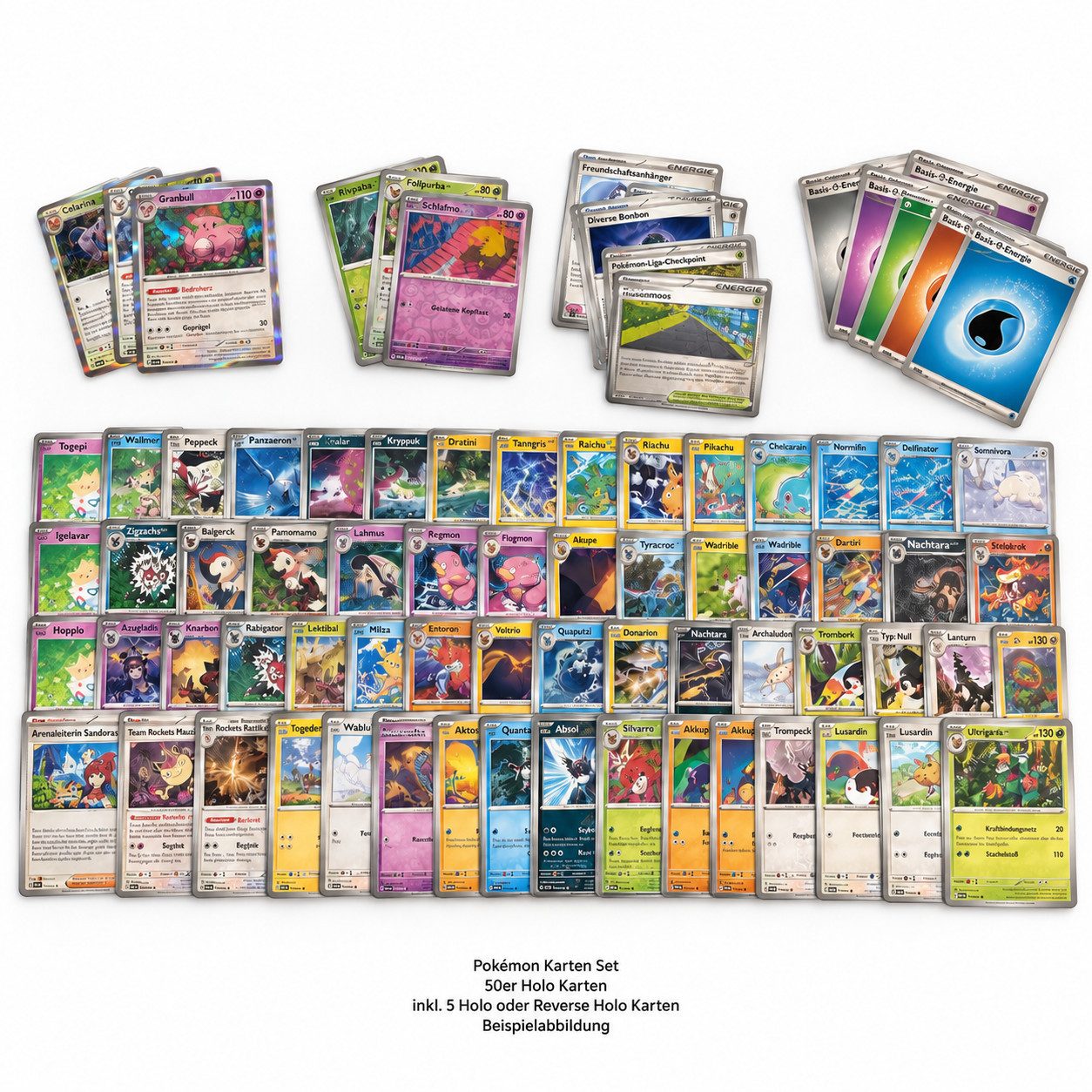 POKÉMON Sammelkarte Pokémon Karten Deutsch – Reverse Holo, EX, Booster & Bulk von POKÉMON