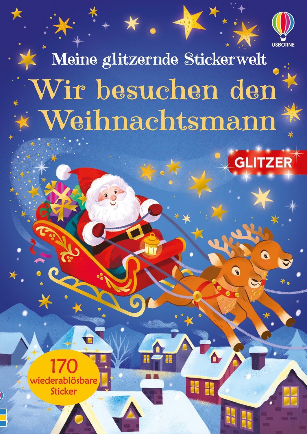 Meine glitzernde Stickerwelt: Wir besuchen den Weihnachtsmann / Alice Beecham