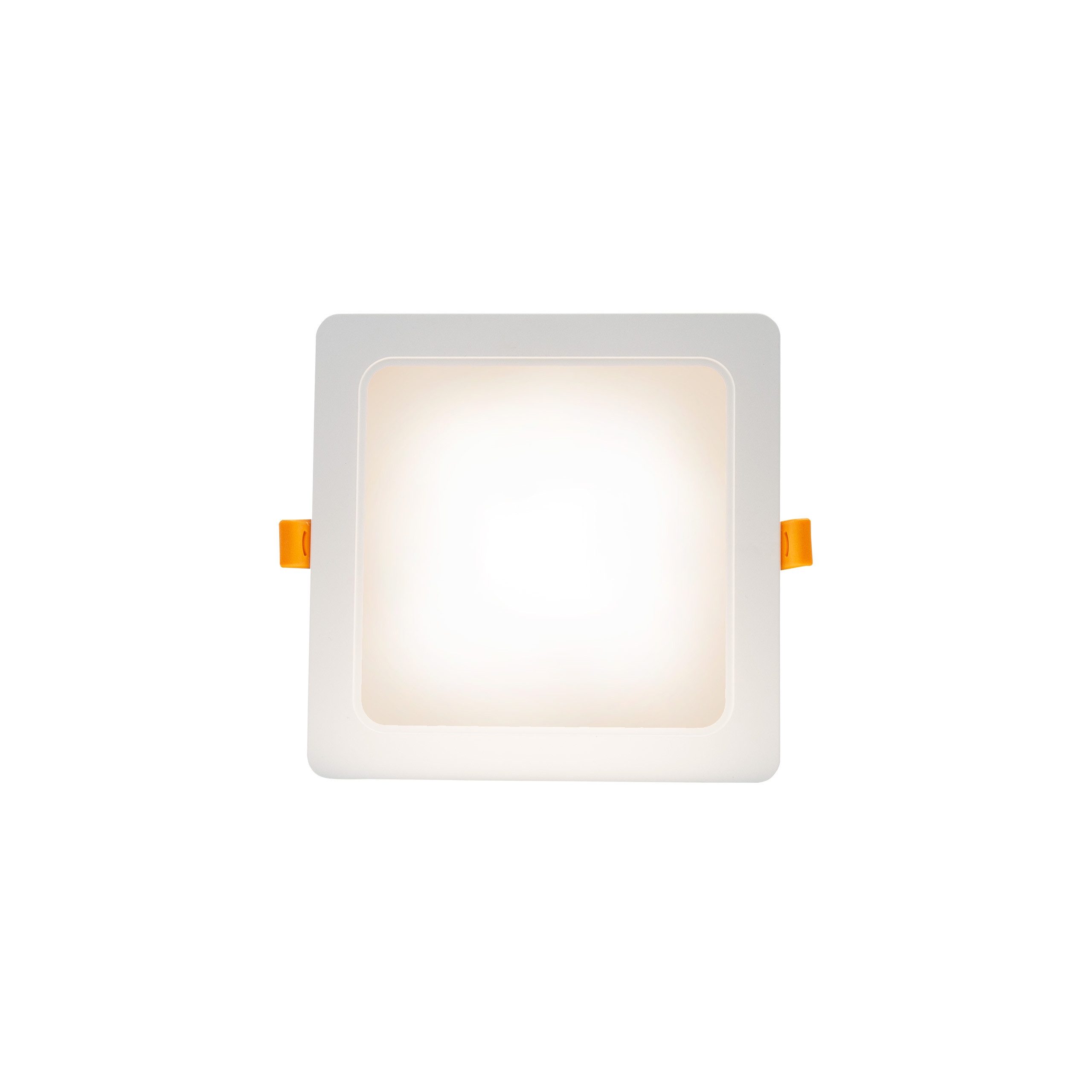Spectrum LED Panel LED Panel Einbauleuchte 18W 2200lm Badezimmerleuchte IP54 Warm 3000K, Leuchtmittel fest integriert, Warmweiß, Wasserfest, IK06