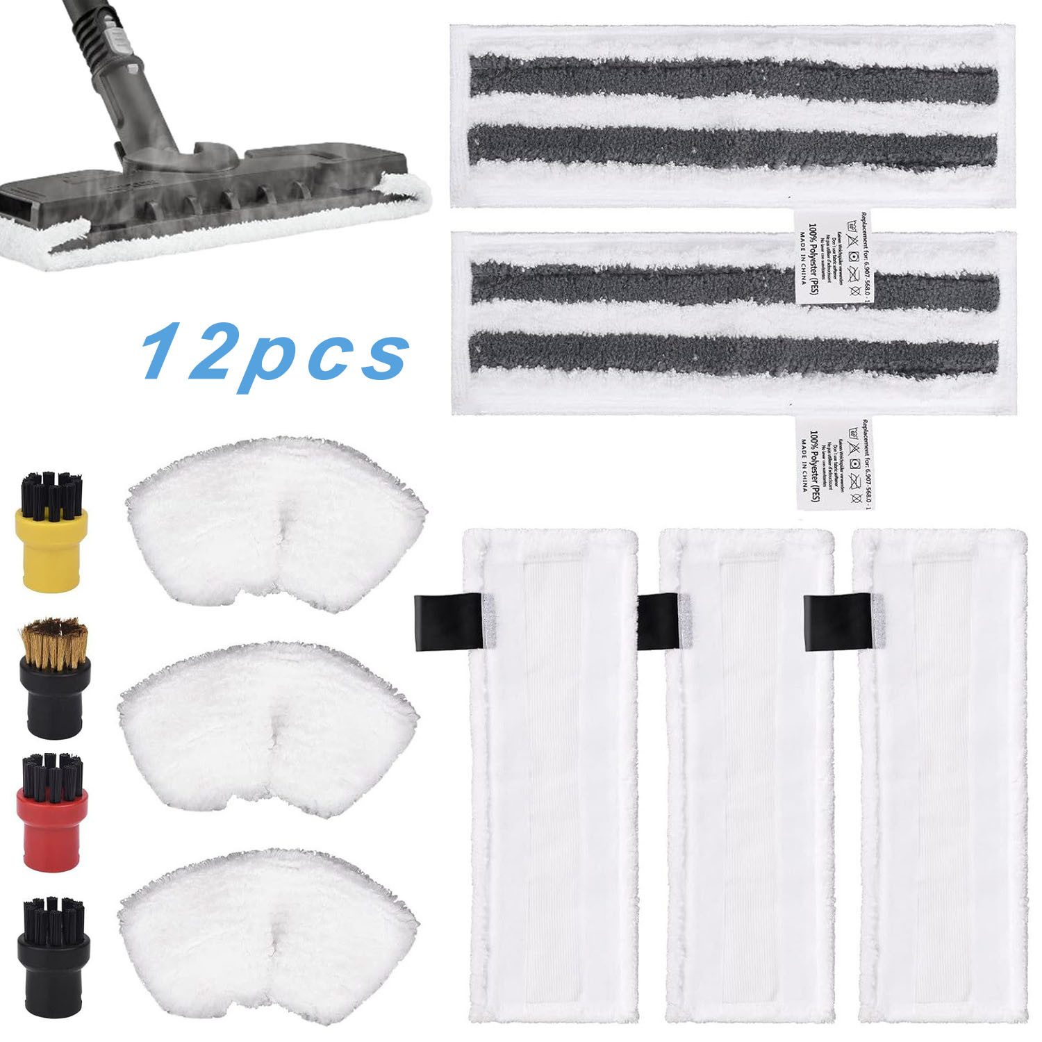 MOPUEA Reinigungsbürsten-Set 12 Stück