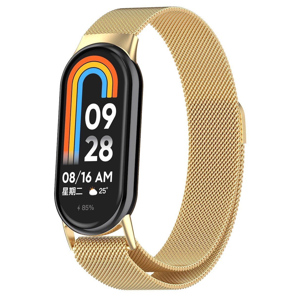 Wigento Smartwatch-Armband Milanese Uhrenarmband mit Magnetverschluss günstig online kaufen