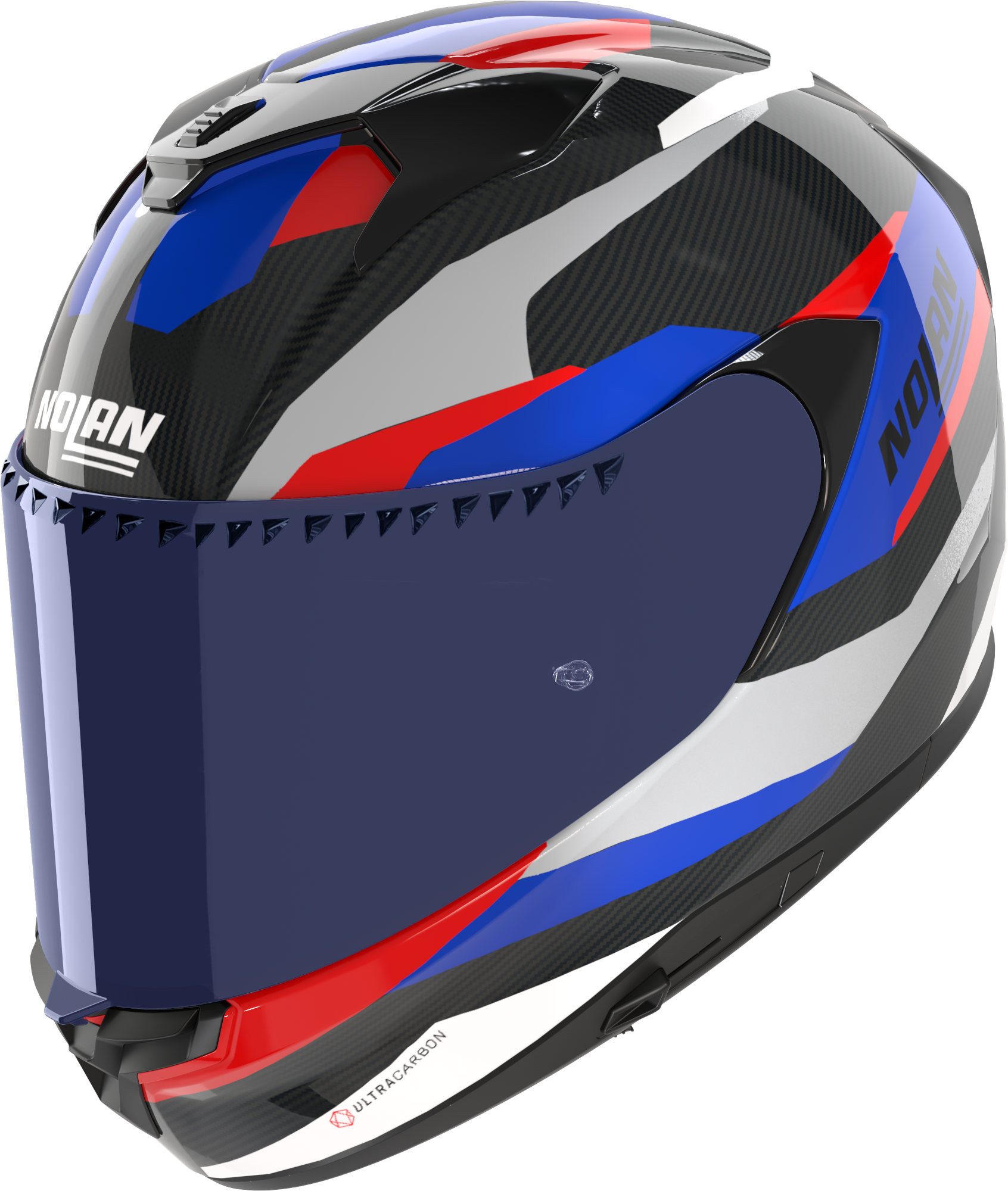 NOLAN Motorradhelm X-904 Ultra Carbon Calibro Helm, vorbereitet für Kommunikationssystem,Notfallsystem-Polsterung (EQ