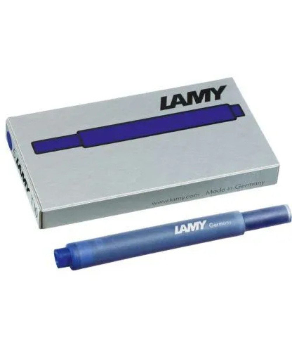 LAMY LAMY T10 Tintenpatronen königsblau 5 St. Tintenpatrone (packung, 5-tlg., sondern auch eine lange Schreibdauer)