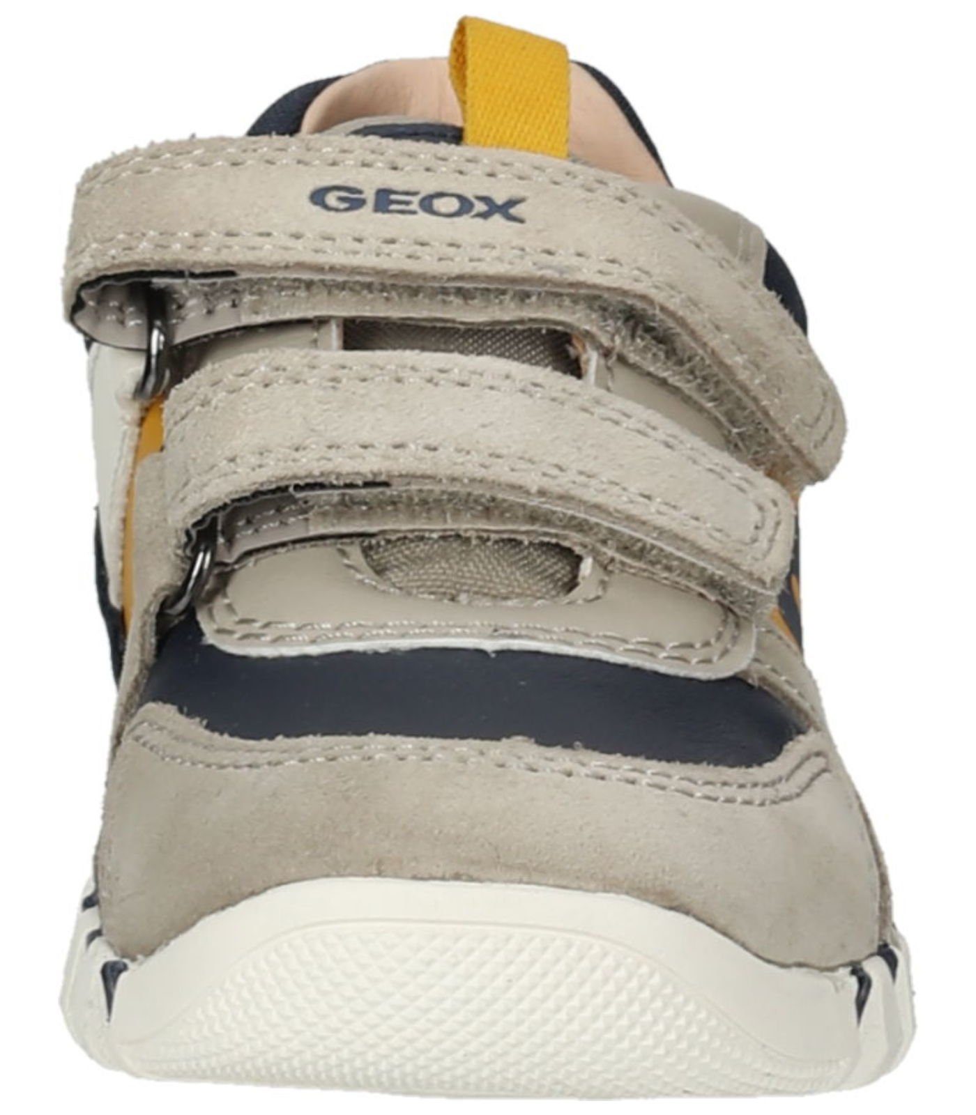 Leder/Textil Geox Sneaker Sneaker Sand