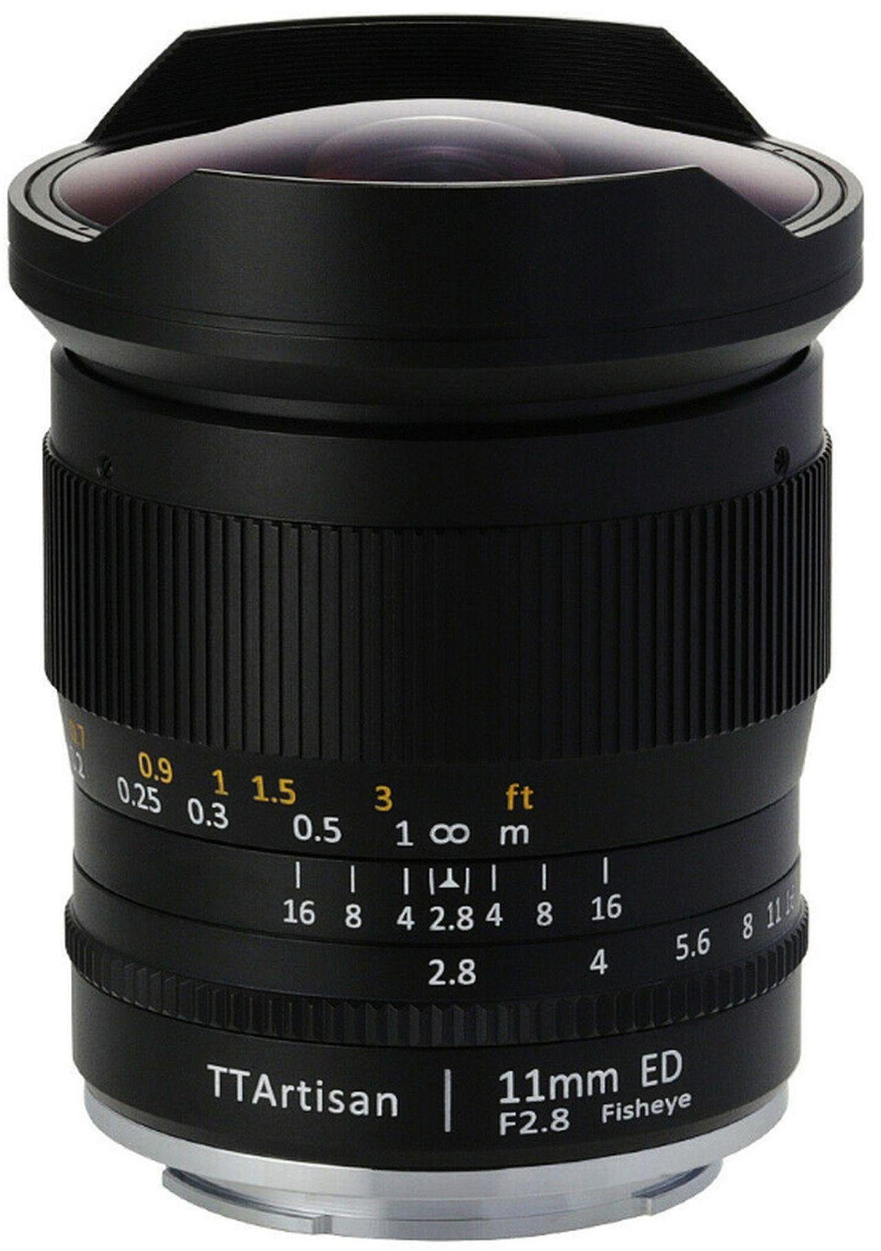 11mm f2,8 Fisheye Sony E-Mount Objektiv