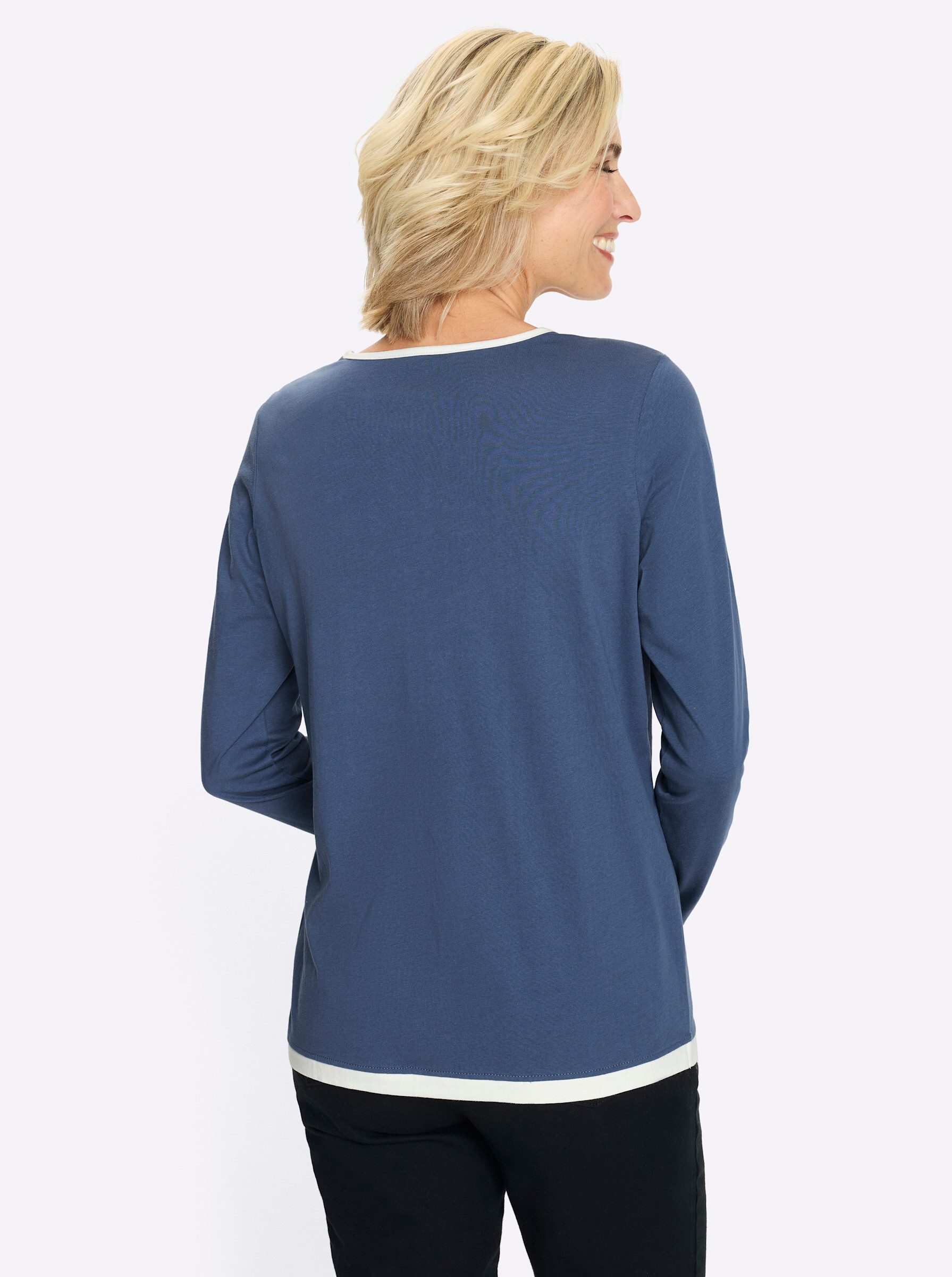 Sieh an! T-Shirt Langarm-Shirt Langarm günstig online kaufen