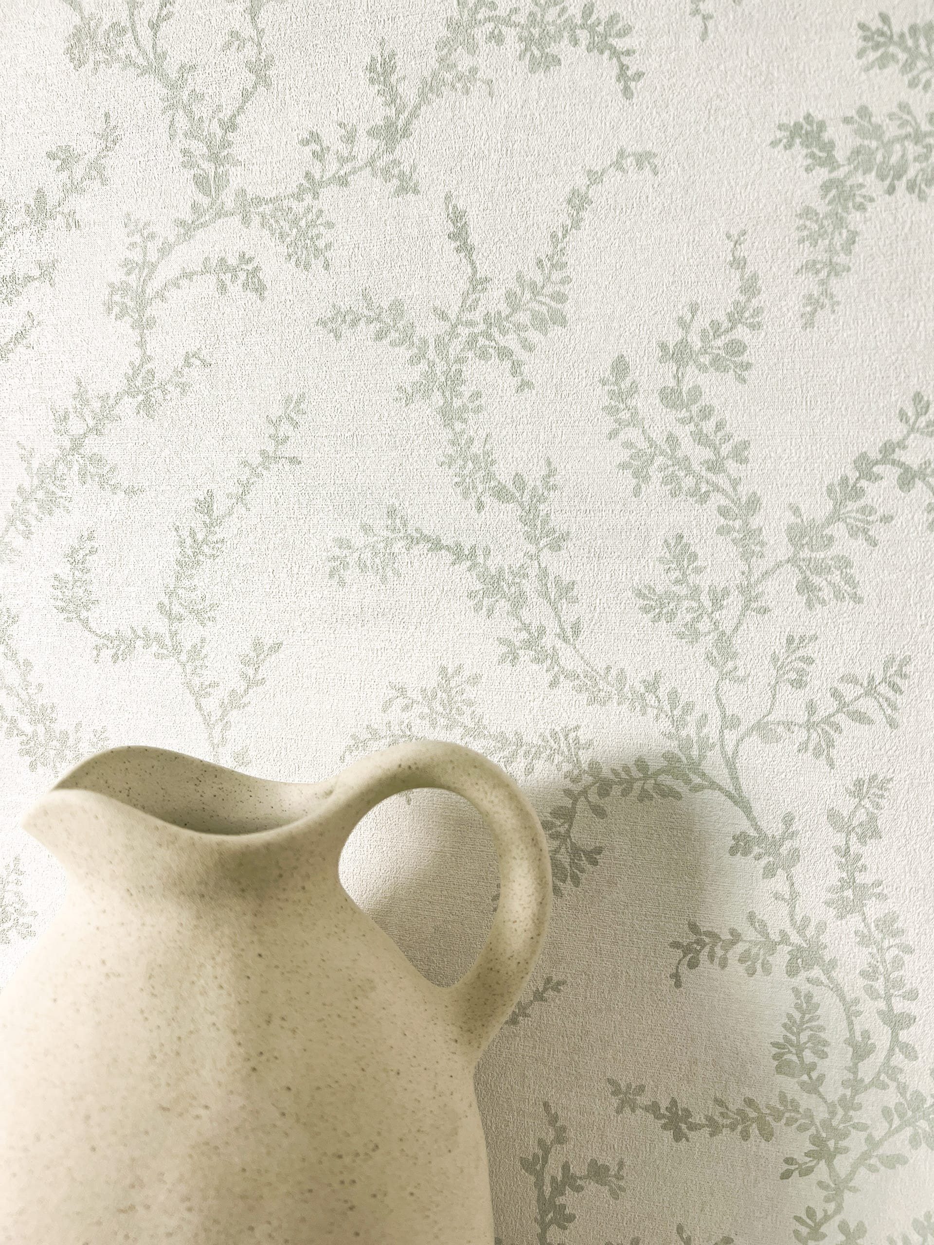 Newroom Vliestapete Nadia Creme Tapete Mustertapete Äste, strukturiert, Naturzweige