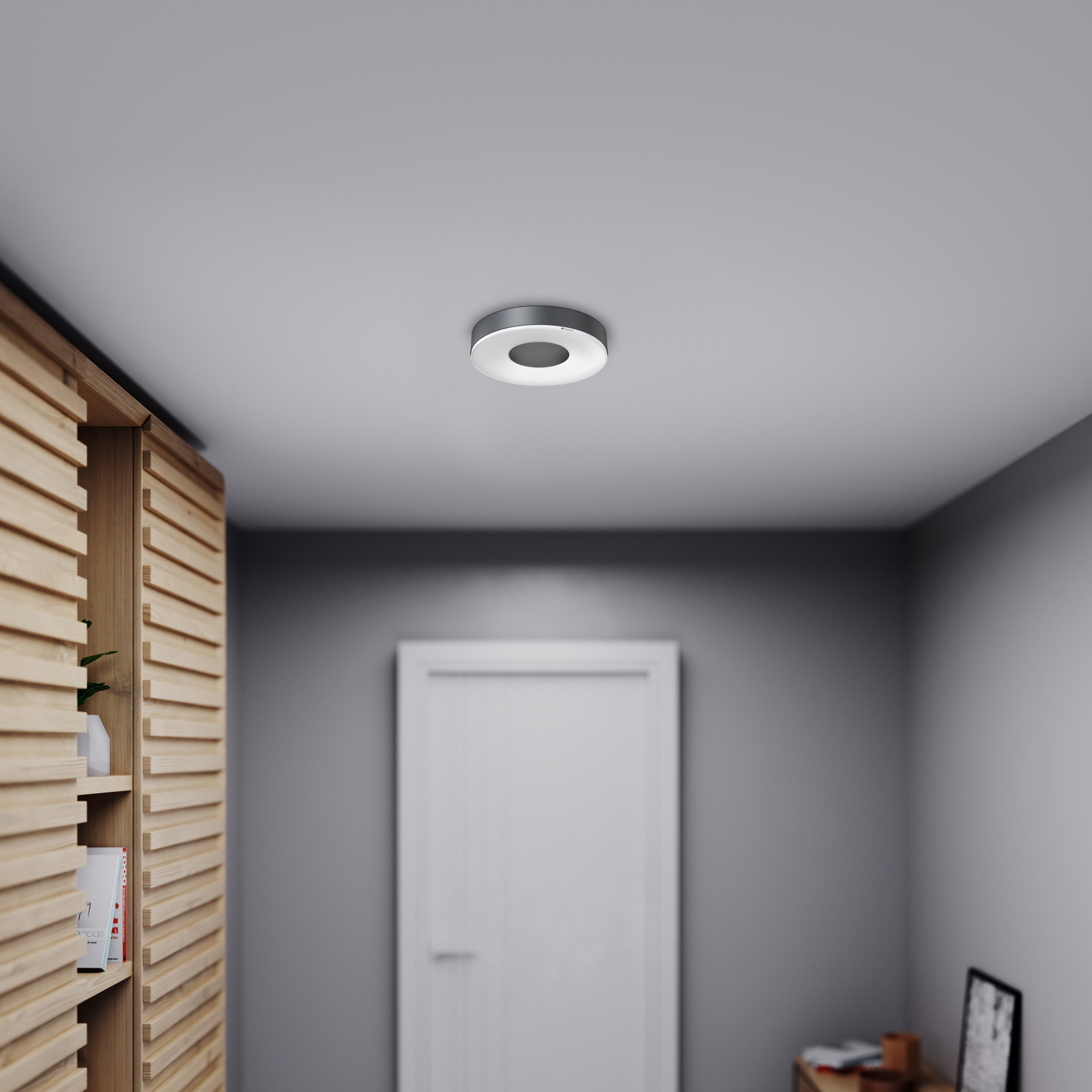 steinel Smarte LED-Leuchte Welcome Home Bundle, LED fest integriert, Warmweiß, LED Sensor Innenleuchte RS 200 SC & Außenleuchte L 840 SC