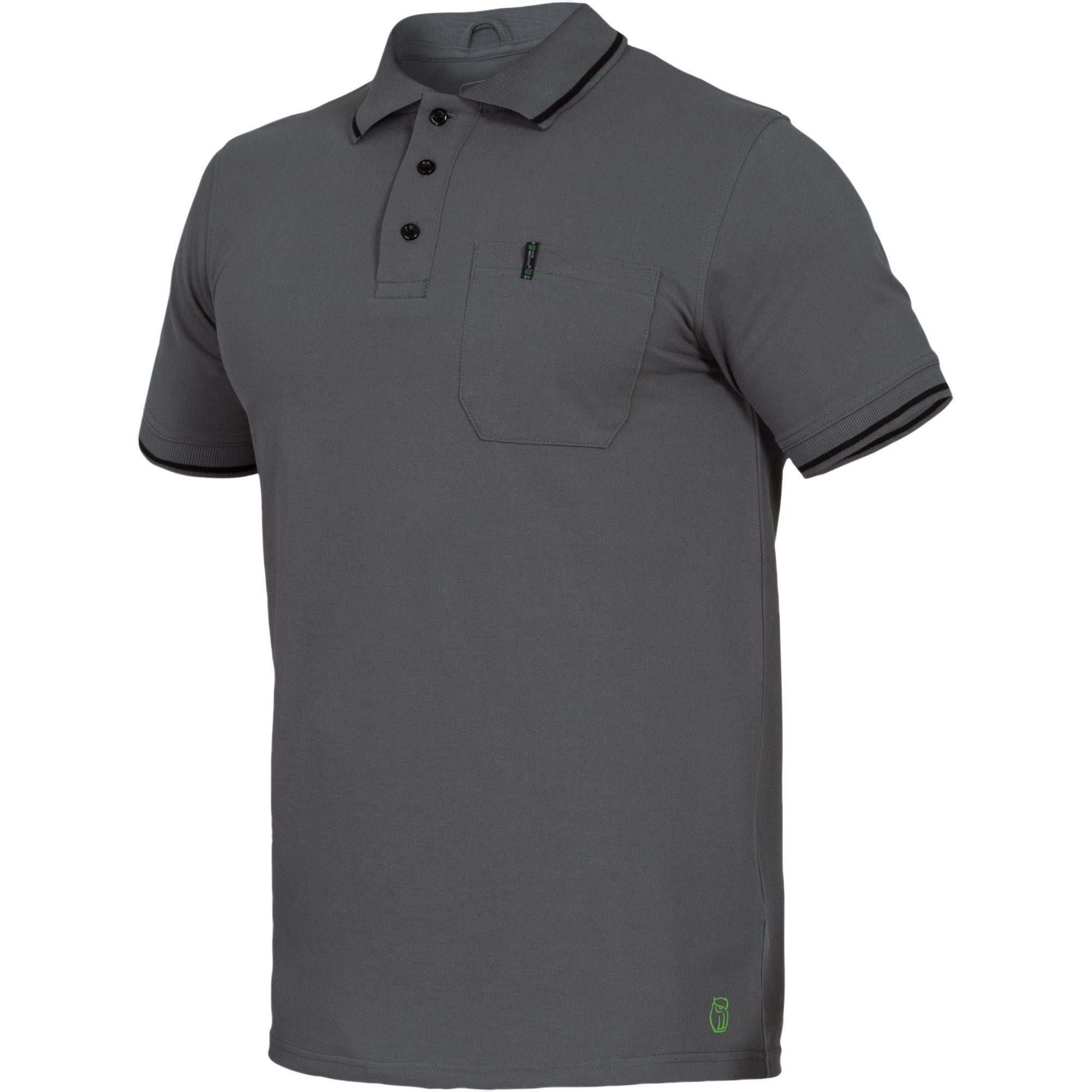 Leibwächter Poloshirt Flex-Line Herren Poloshirt kurzarm, mit Brusttasche & Stifttasche (Bequeme Workwear, antibakterielle, Antigeruchs- und Antipilling-Ausrüstung) 50% Baumwolle & 50% Polyester, 220g/m²