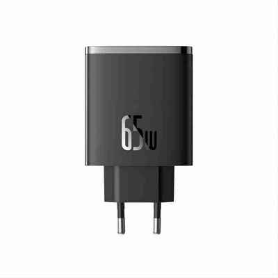 Baseus 65 Watt USB C Power Adapter PD Ladegerät mit PPS, USB-Ladegerät (GaN Schnellladegerät, Kompatibel mit MacBook Pro/Air, iPhone und mehr)