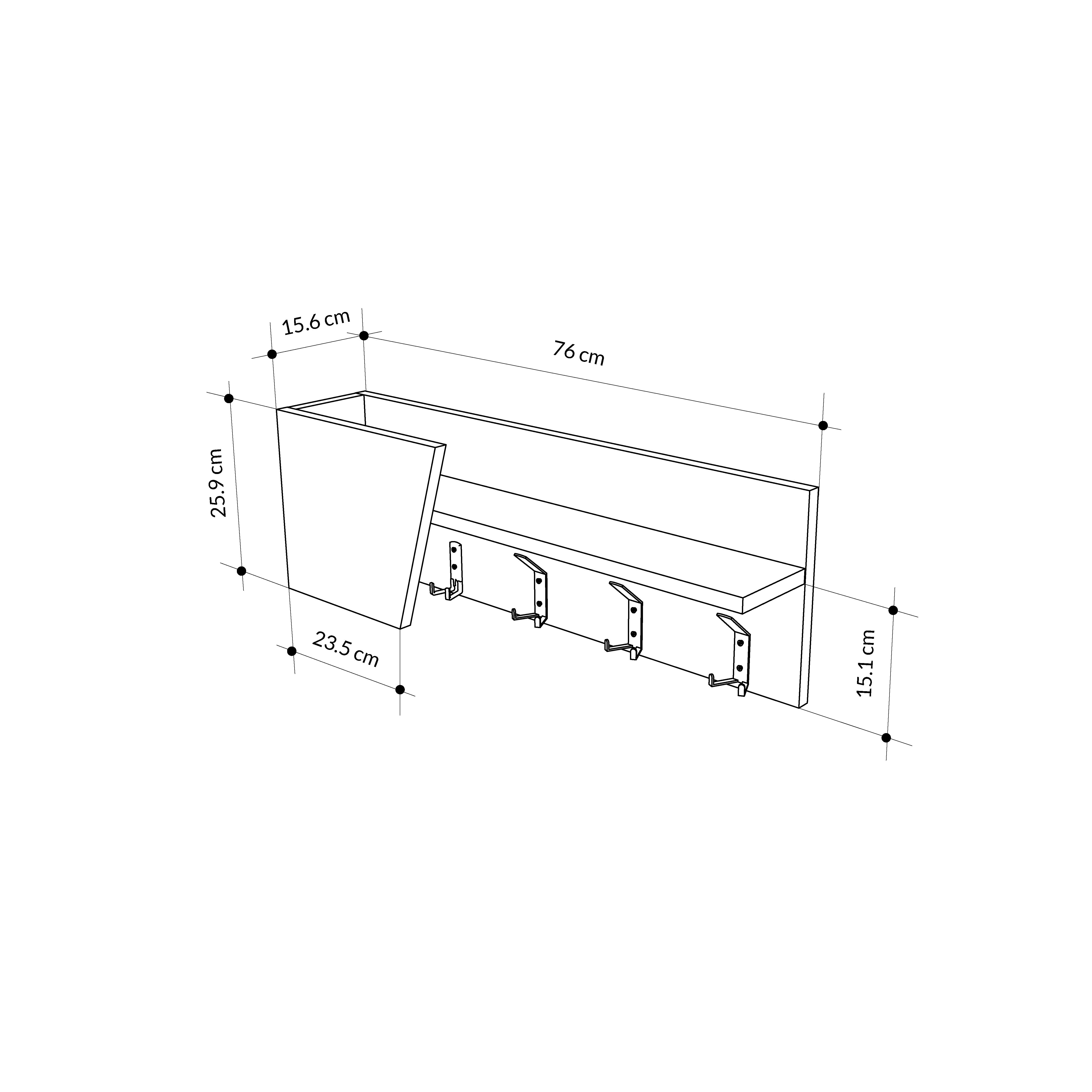 Decortie Wandgarderobe Eleva