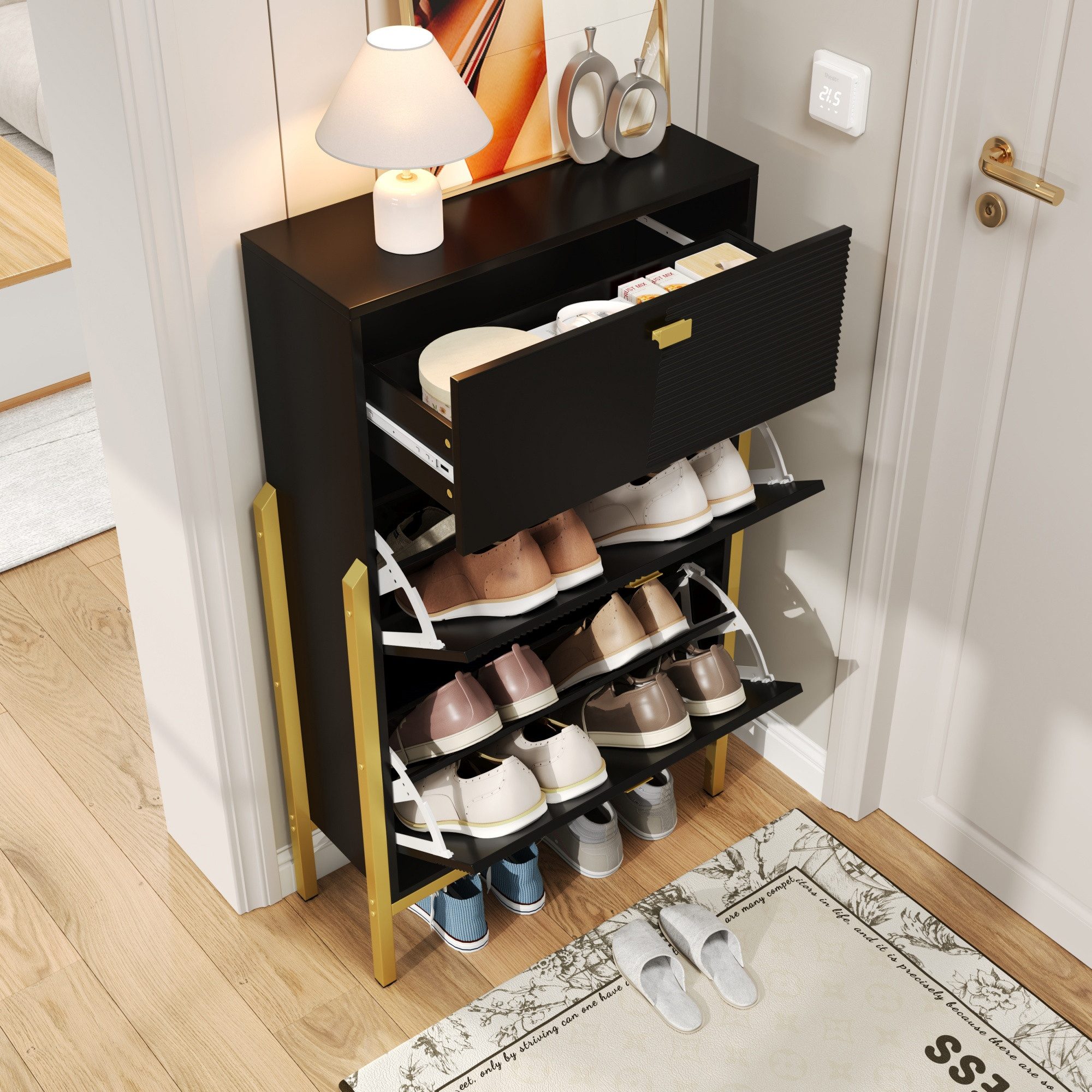 MODFU Schuhschrank mit Reichlich Stauraum (Schuhregal, günstig online kaufen
