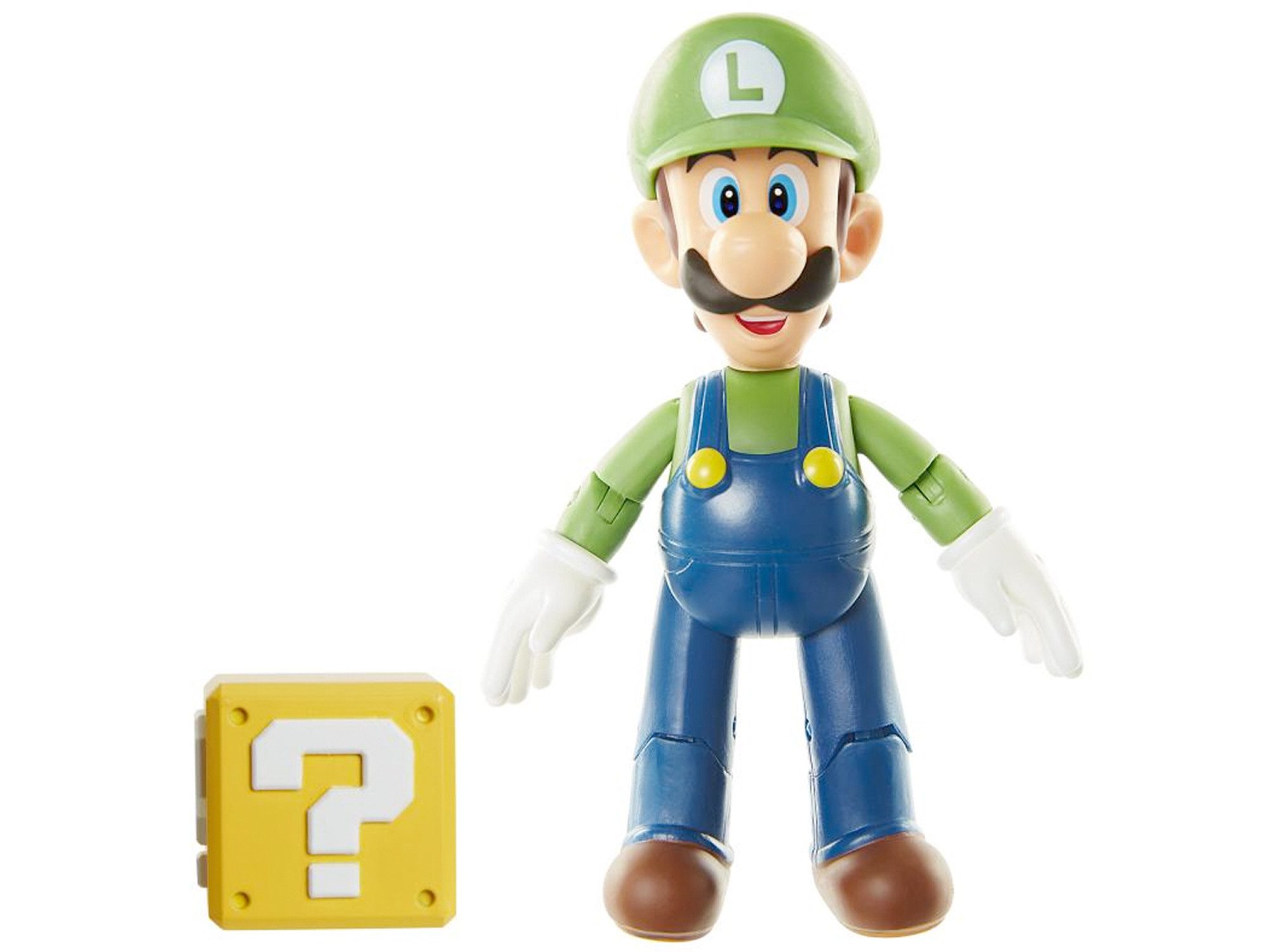 Nintendo Actionfigur Nintendo Super Mario Figur Luigi in Sammlerbox, 10 cm – Bild 5 von 5