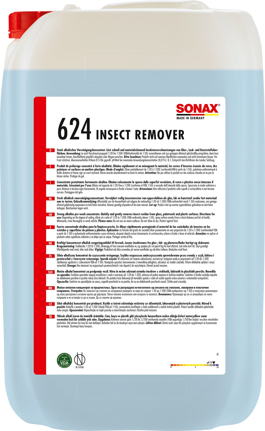 Sonax SONAX InsektenEntferner für Waschanlagen 25 L Auto-Reinigungsmittel