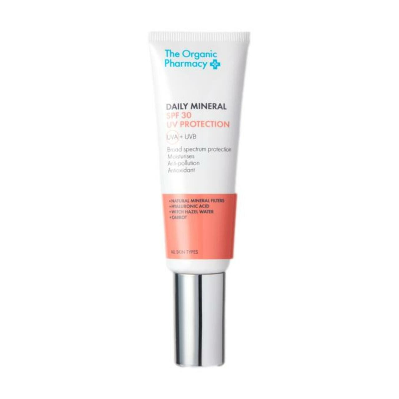 The Organic Pharmacy Tagescreme Daily Mineral SPF 30 UV Protection, für Alle Hauttypen