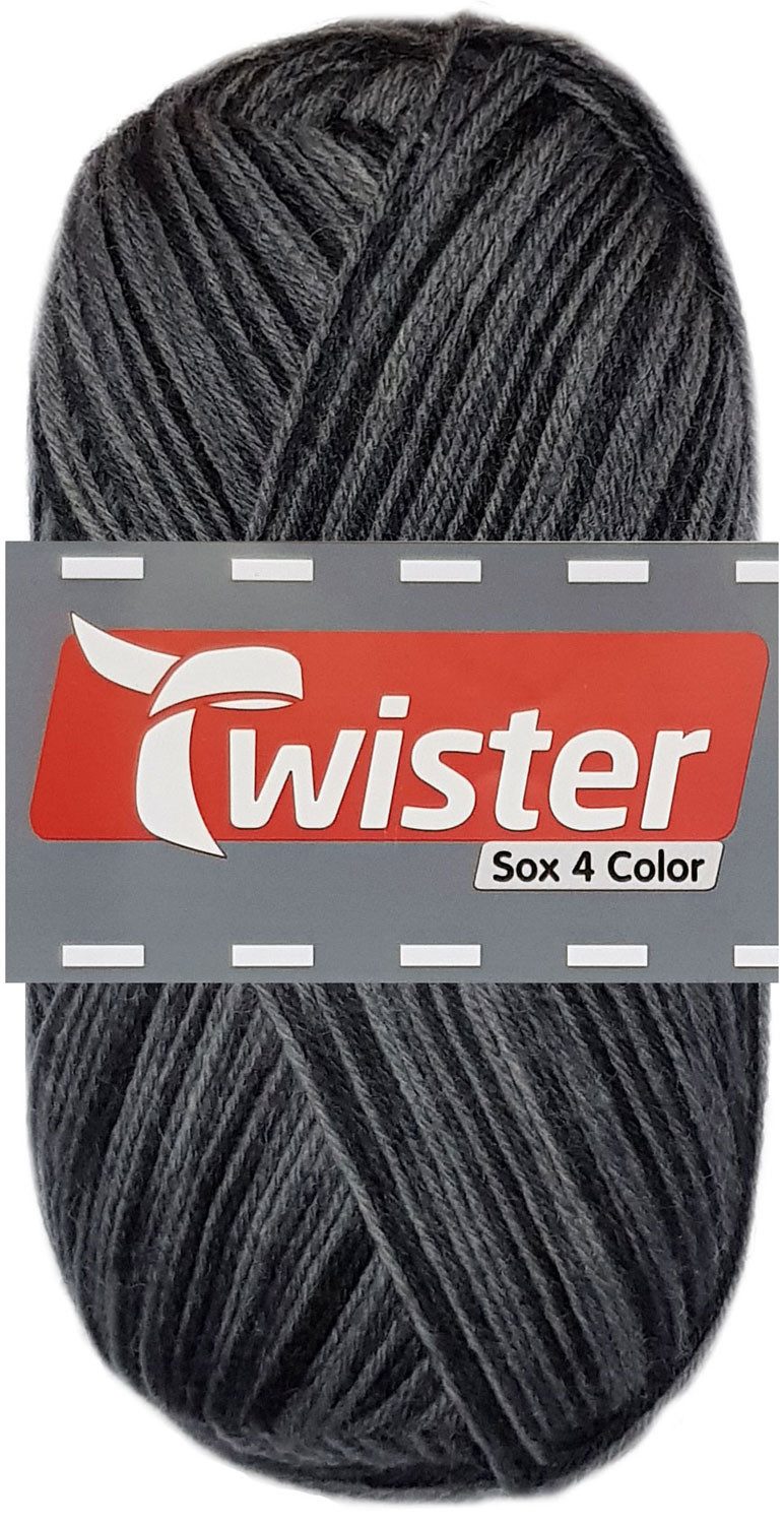 Kurtenbach 100 Gramm Twister Sox 4 Color Superwash Häkelwolle
